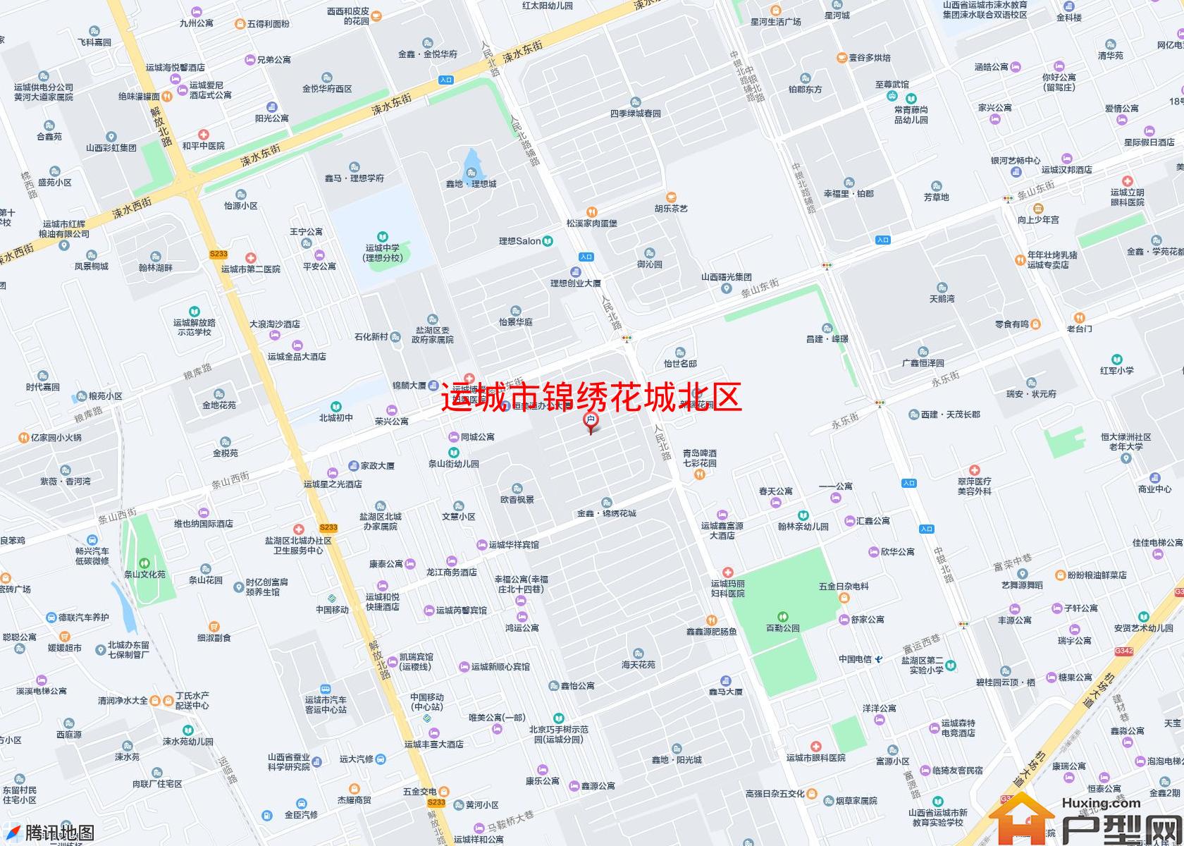 锦绣花城北区小区 - 户型网