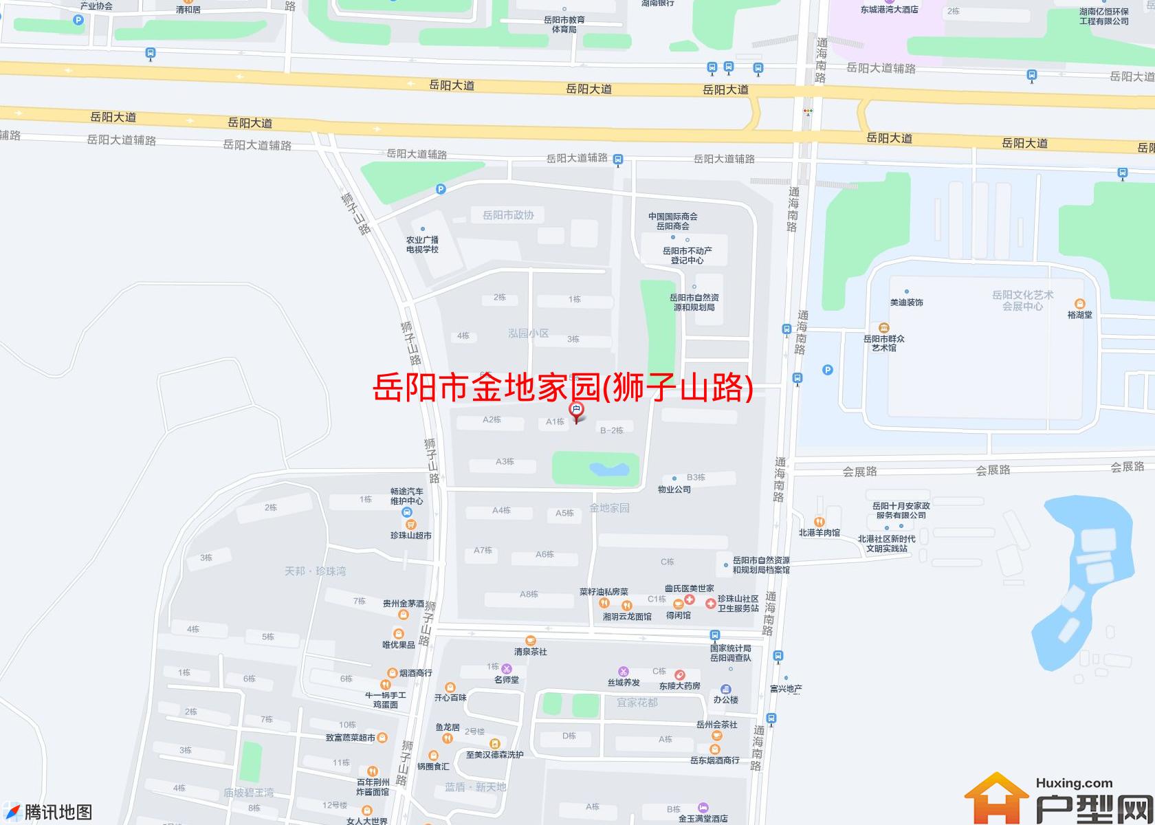 金地家园(狮子山路)小区 - 户型网