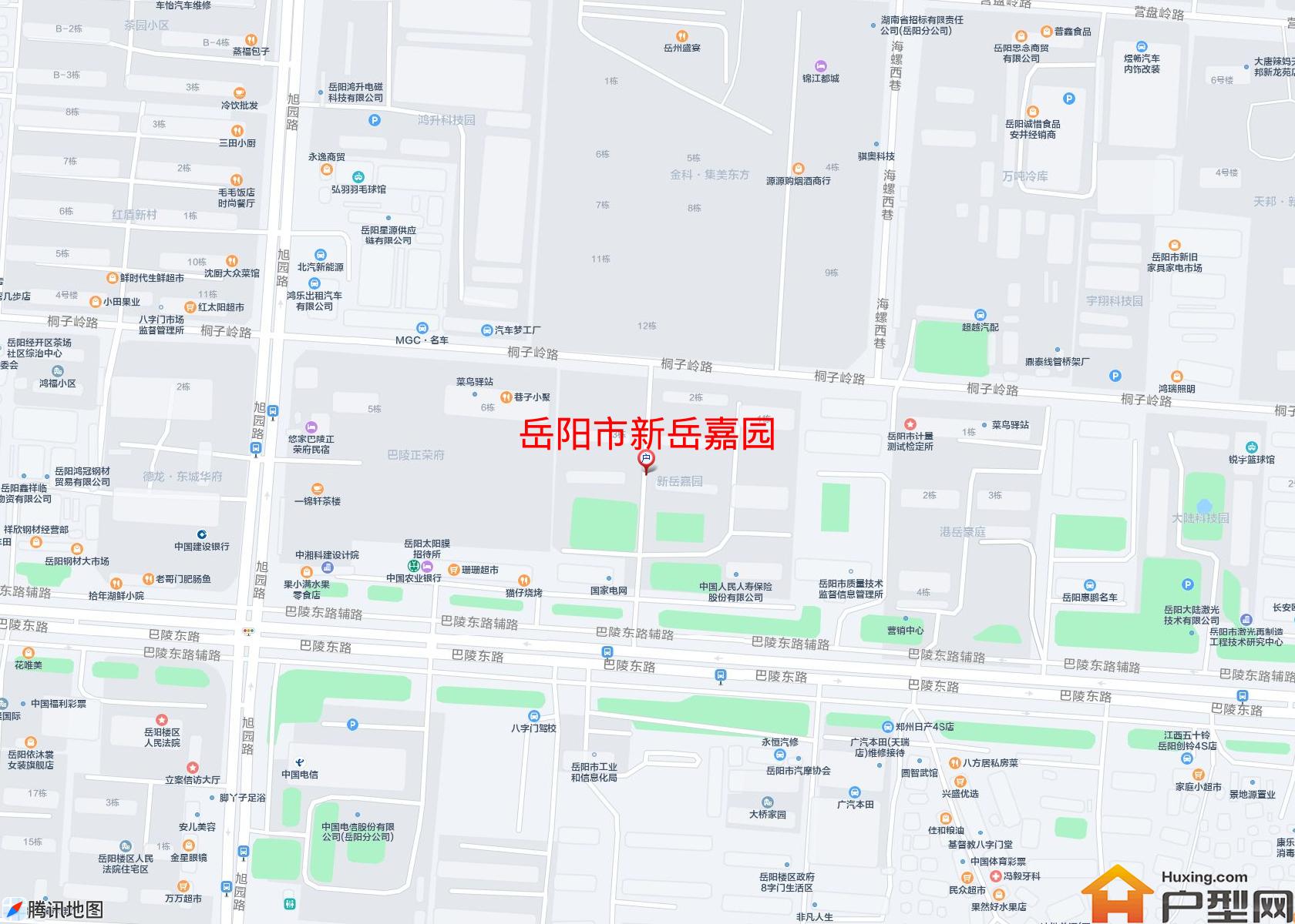 新岳嘉园小区 - 户型网