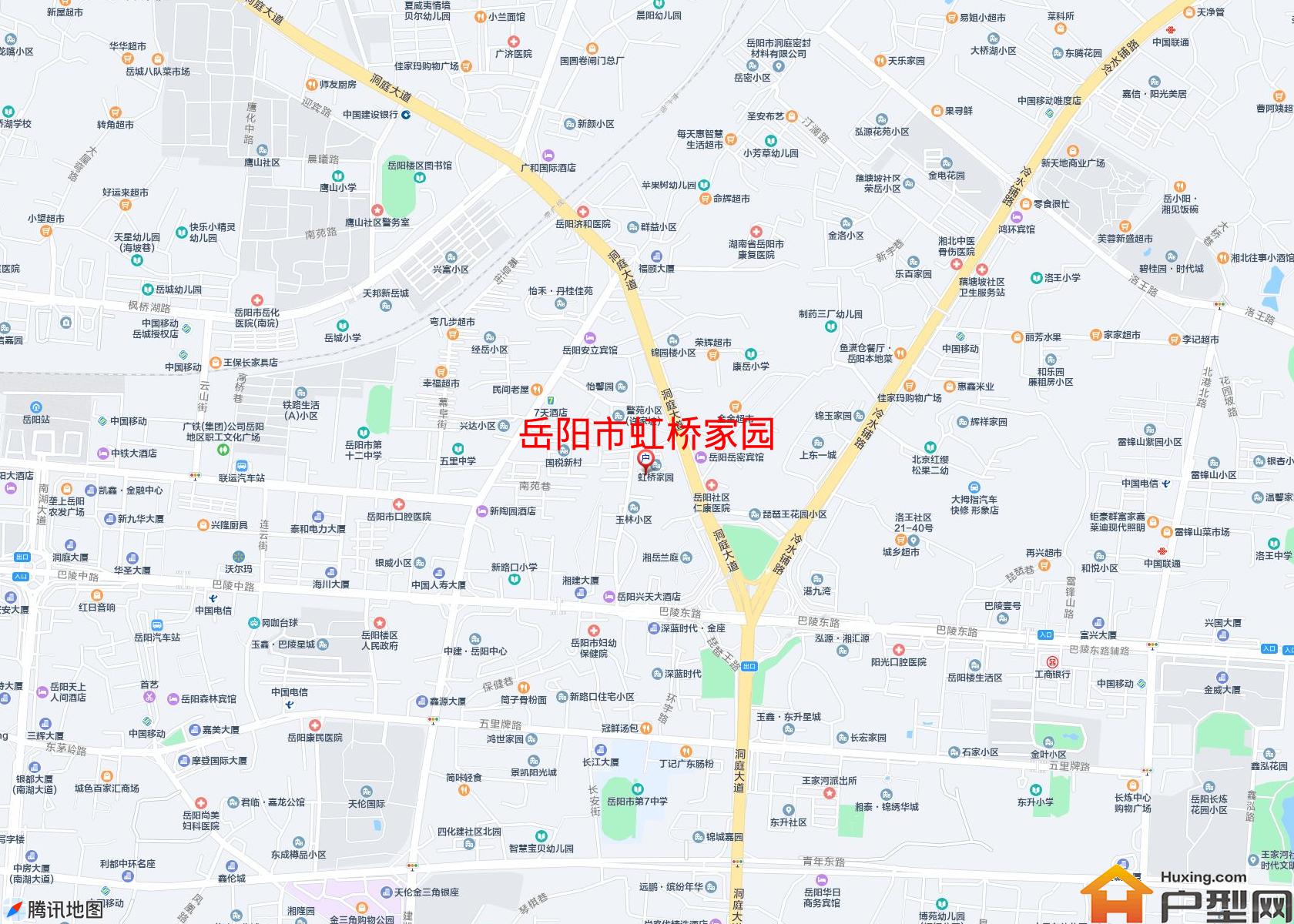 虹桥家园小区 - 户型网