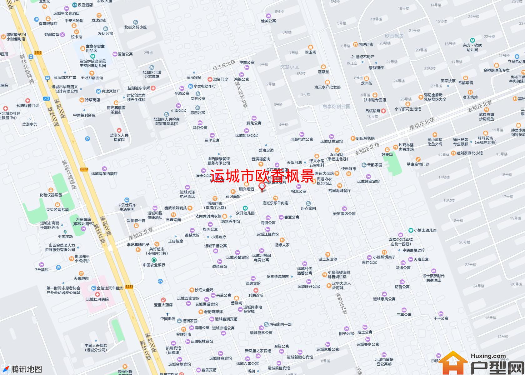 欧香枫景小区 - 户型网