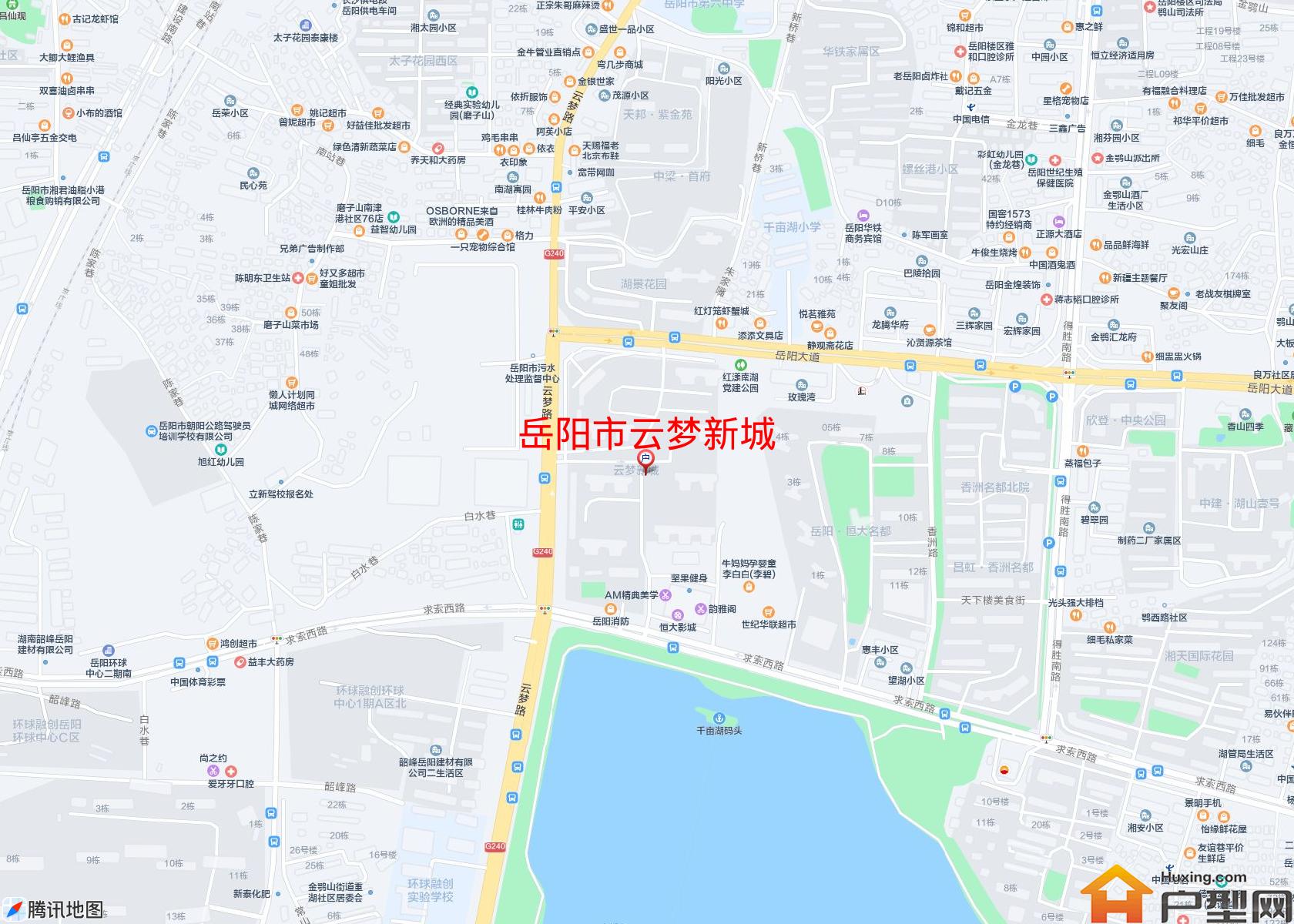 云梦新城小区 - 户型网