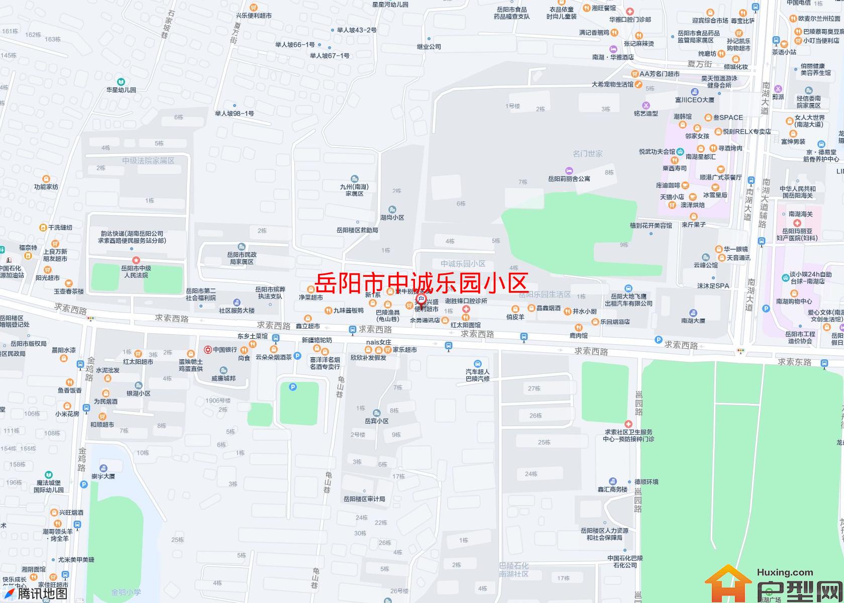 中诚乐园小区小区 - 户型网