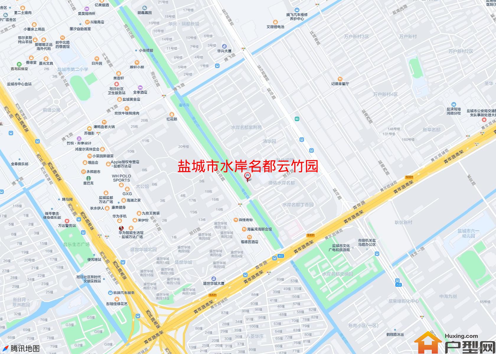 水岸名都云竹园小区 - 户型网
