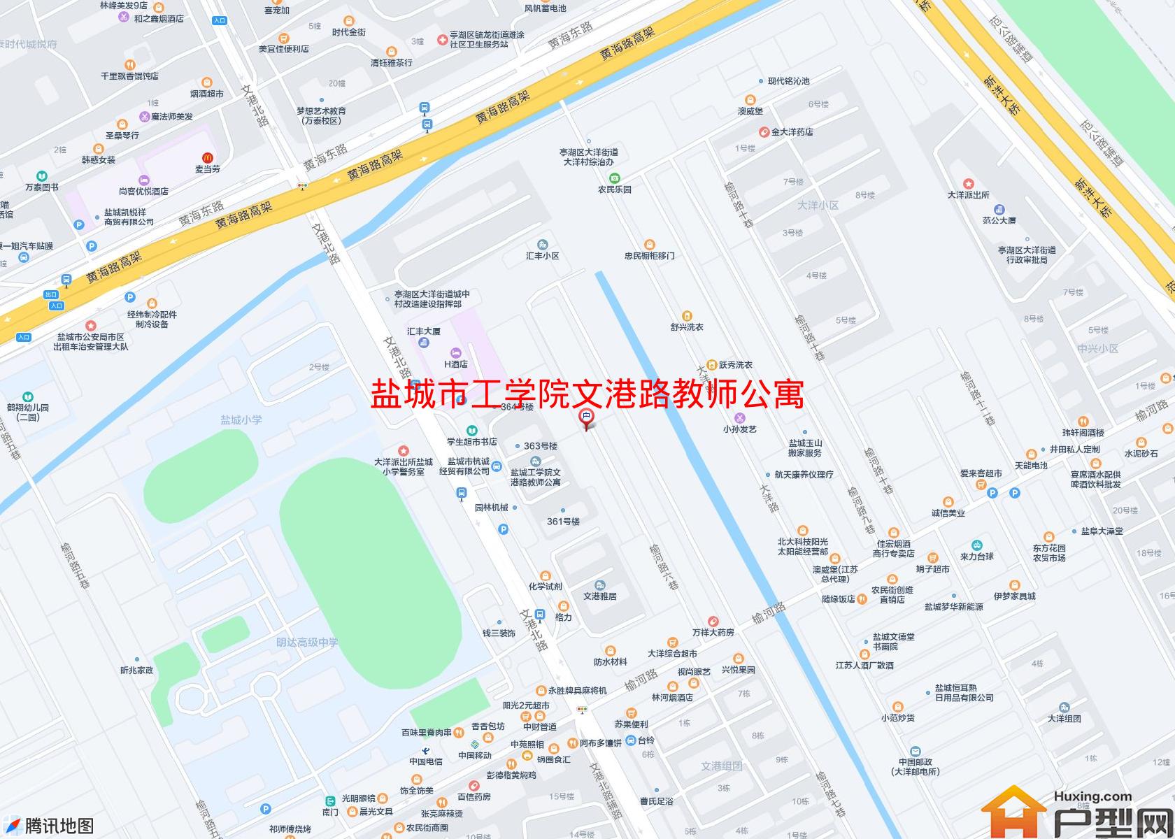 工学院文港路教师公寓小区 - 户型网