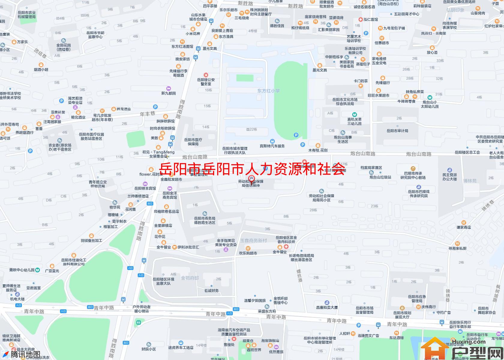 岳阳市人力资源和社会保障局西院小区 - 户型网
