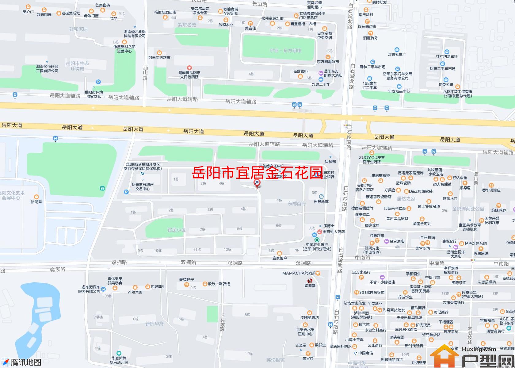 宜居金石花园小区 - 户型网
