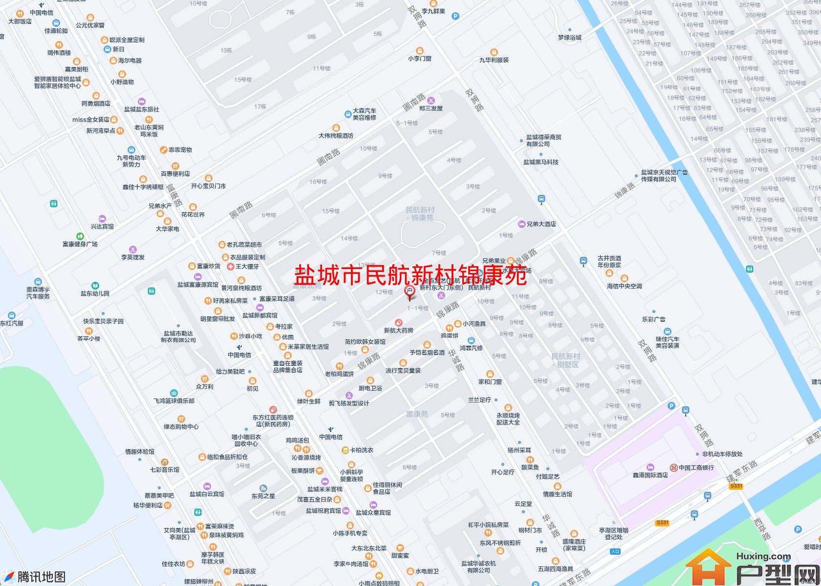 民航新村锦康苑小区 - 户型网