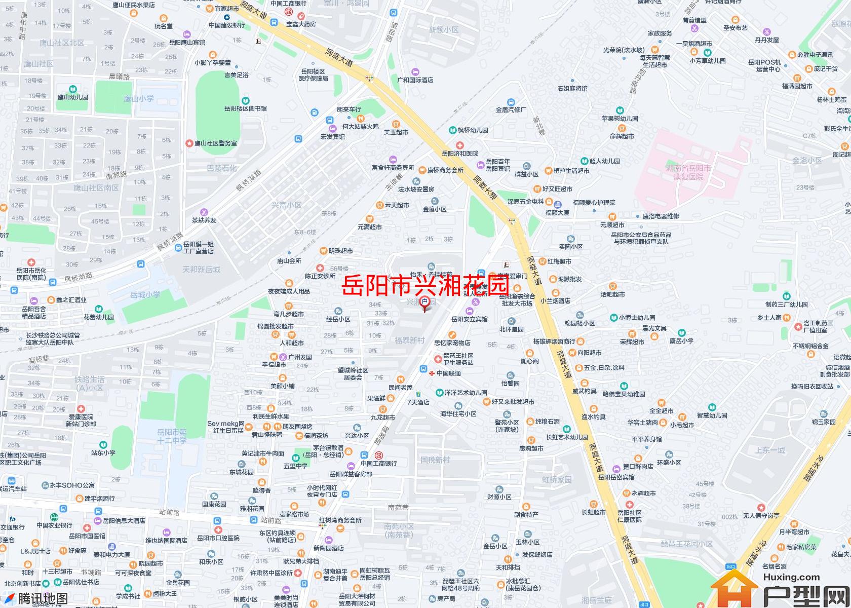 兴湘花园小区 - 户型网