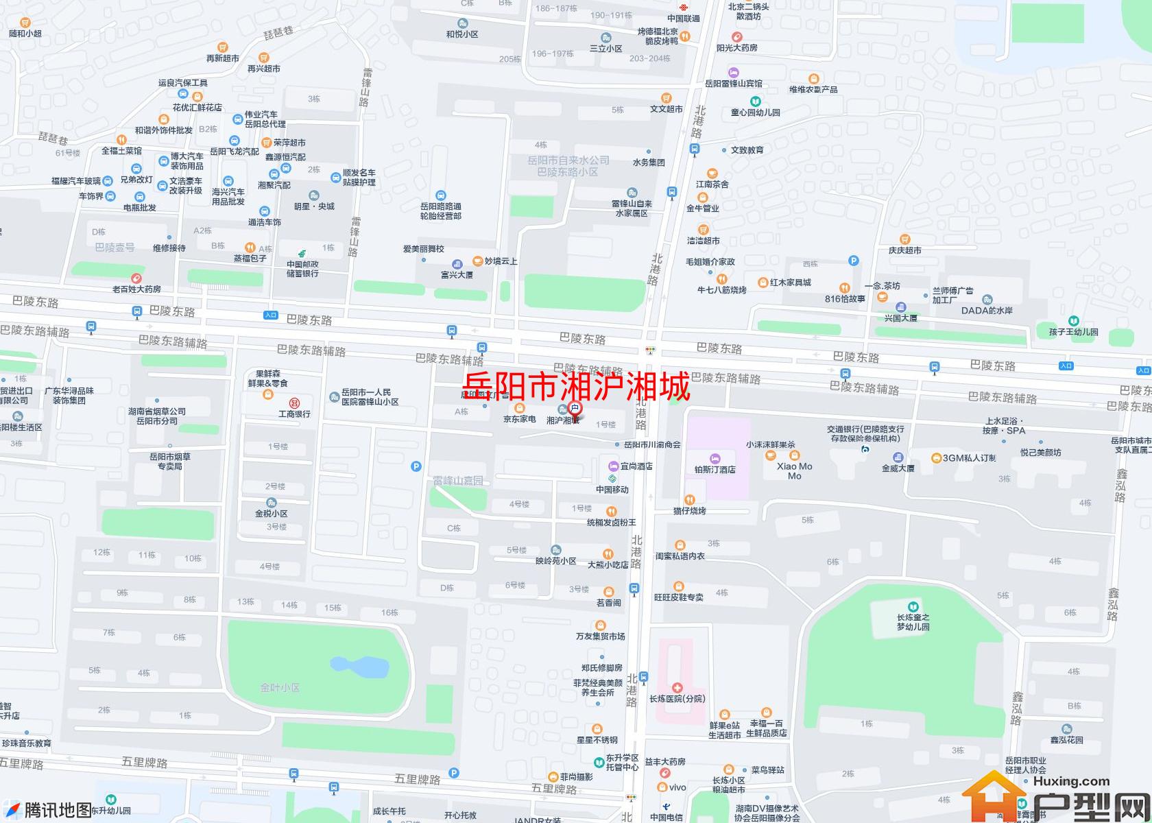 湘沪湘城小区 - 户型网