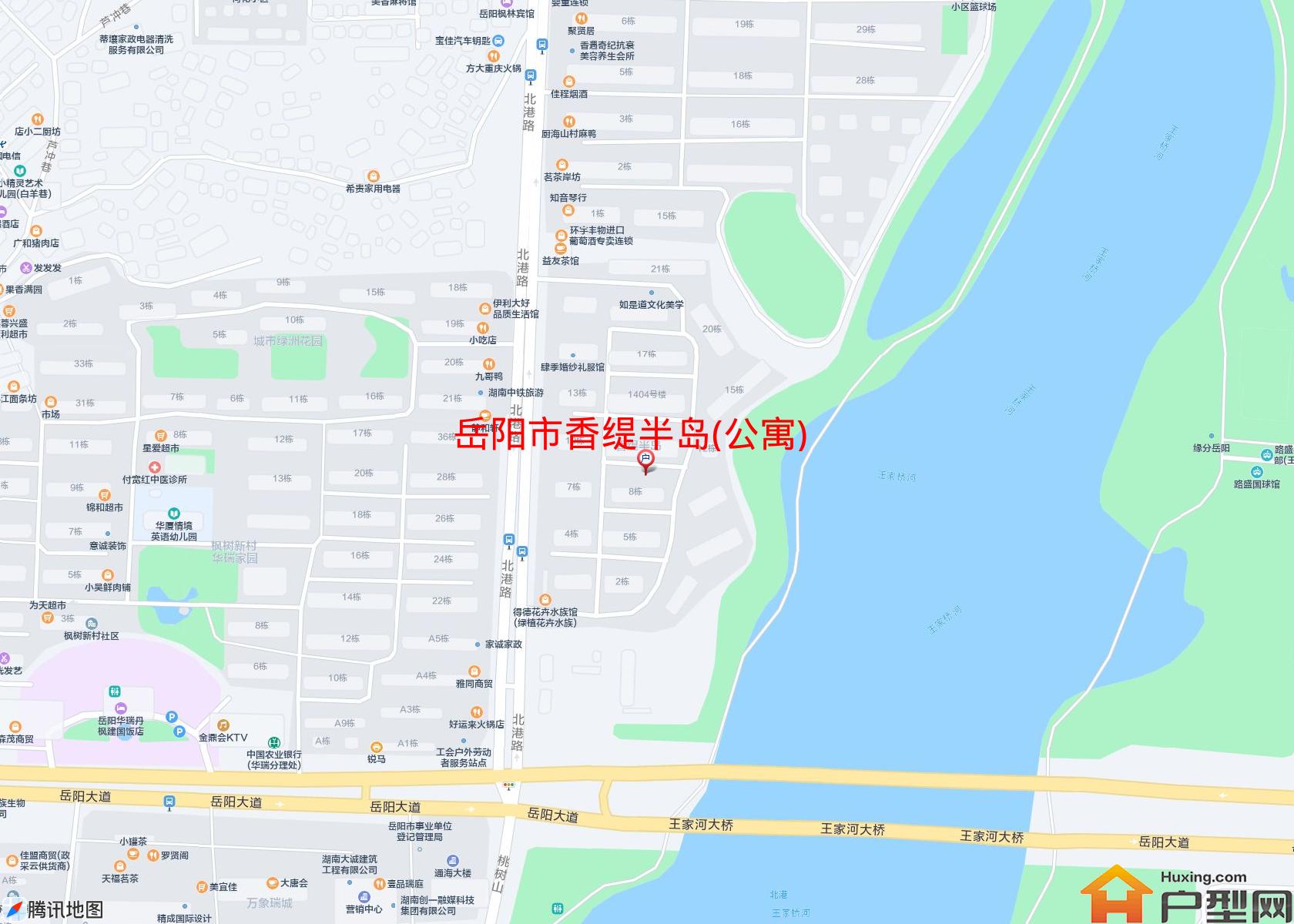 香缇半岛(公寓)小区 - 户型网