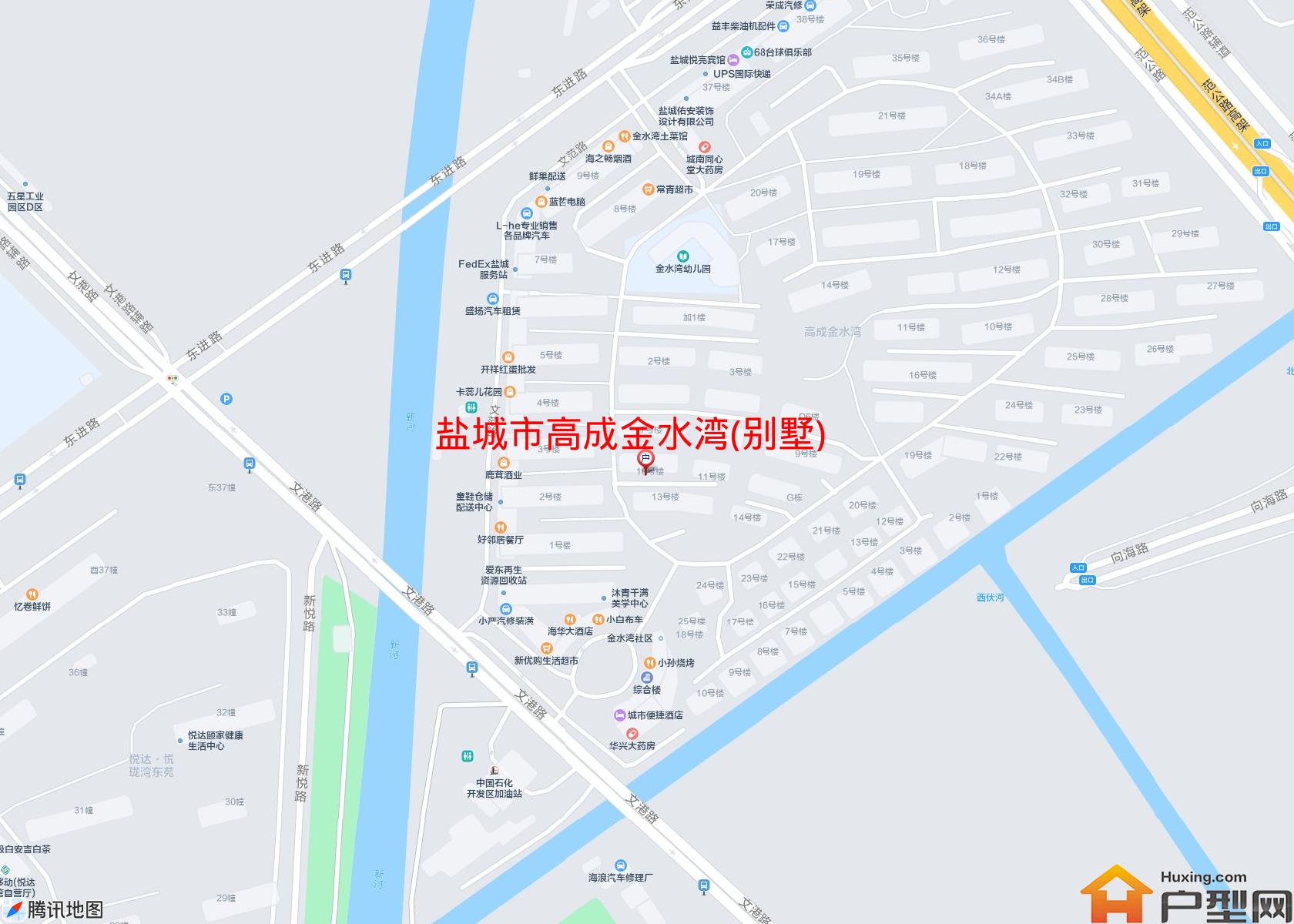 高成金水湾(别墅)小区 - 户型网