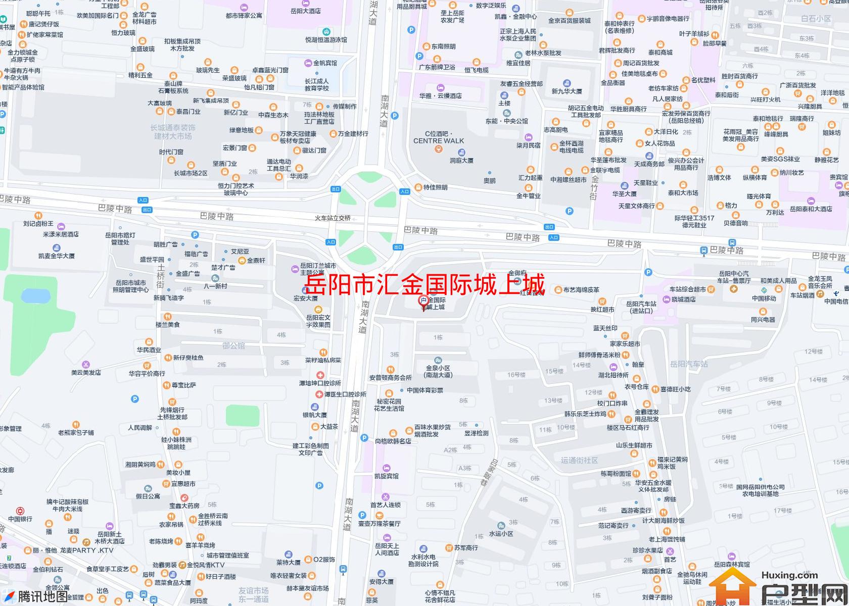 汇金国际城上城小区 - 户型网