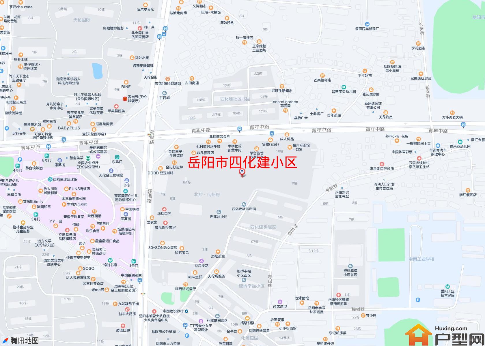四化建小区小区 - 户型网
