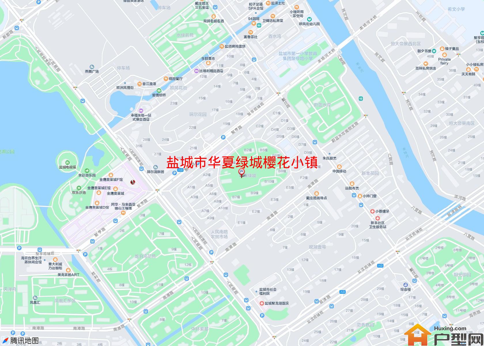 华夏绿城樱花小镇小区 - 户型网