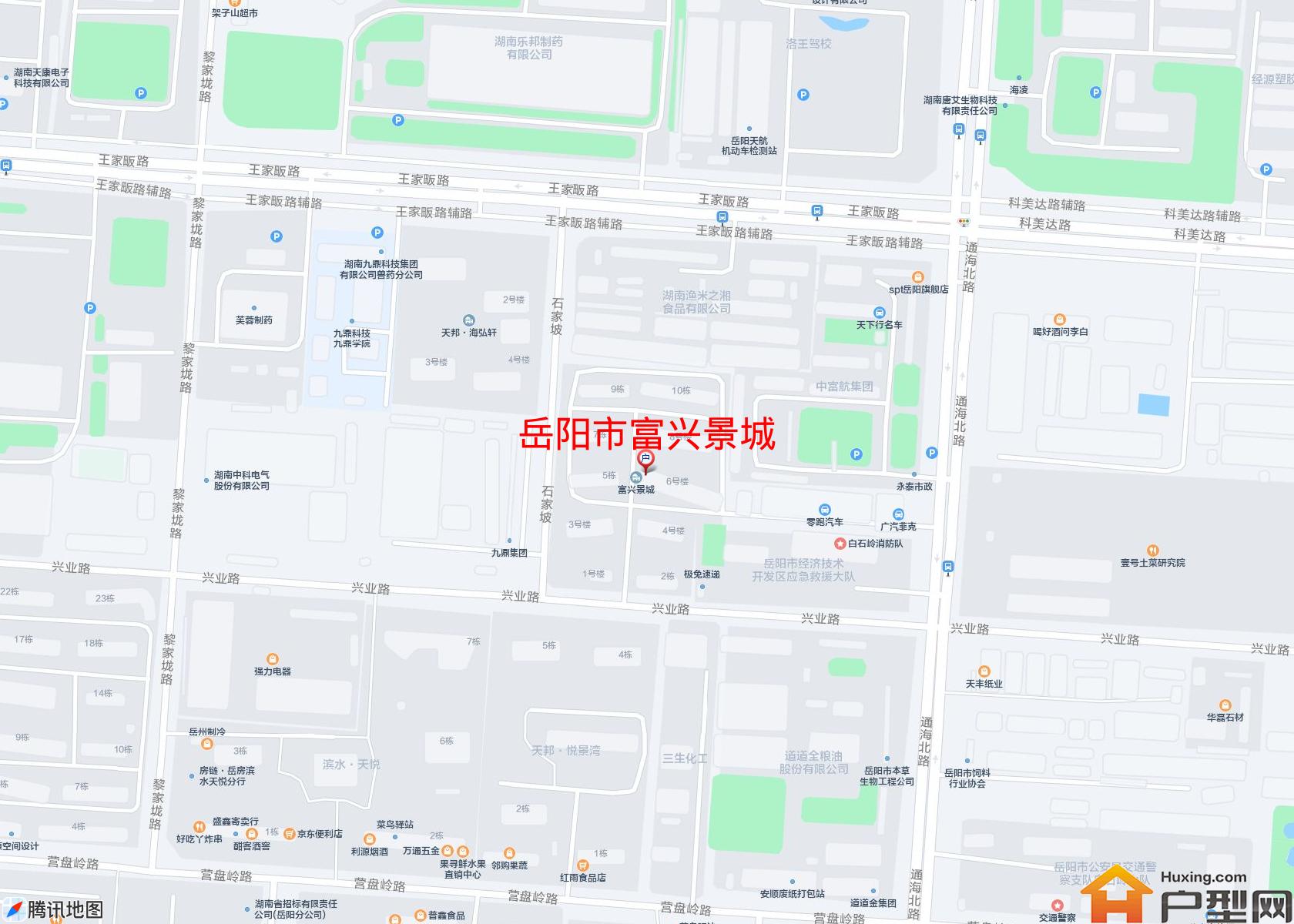 富兴景城小区 - 户型网