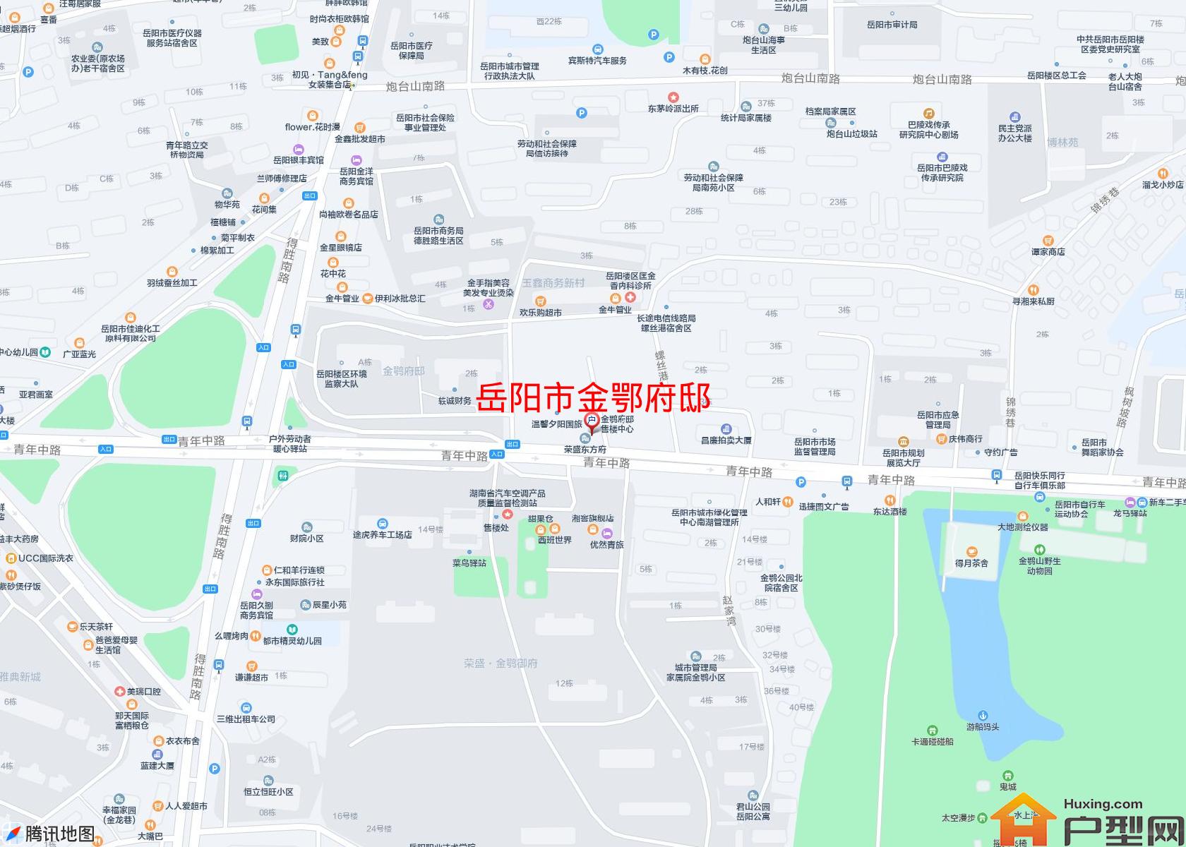金鄂府邸小区 - 户型网