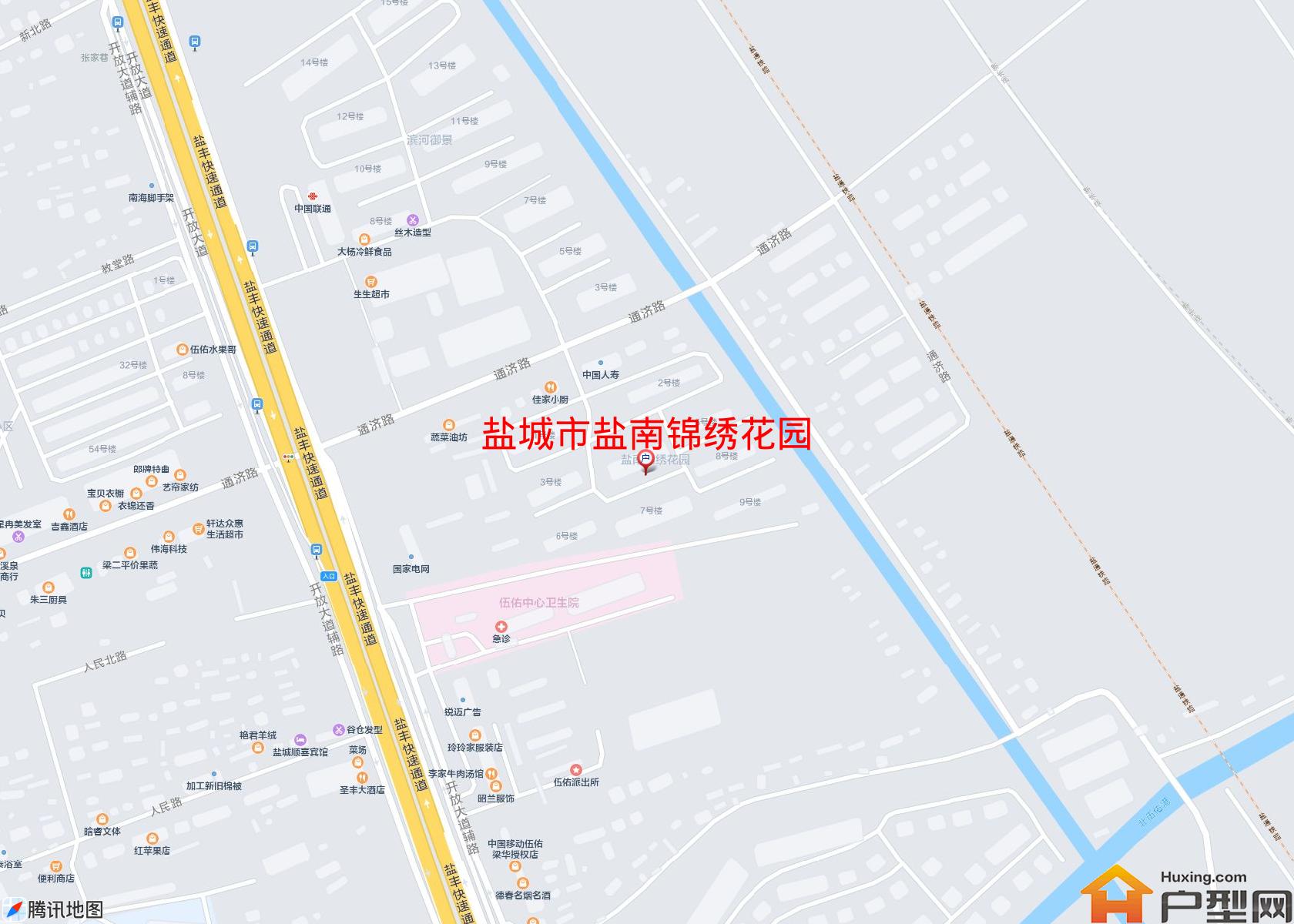 盐南锦绣花园小区 - 户型网