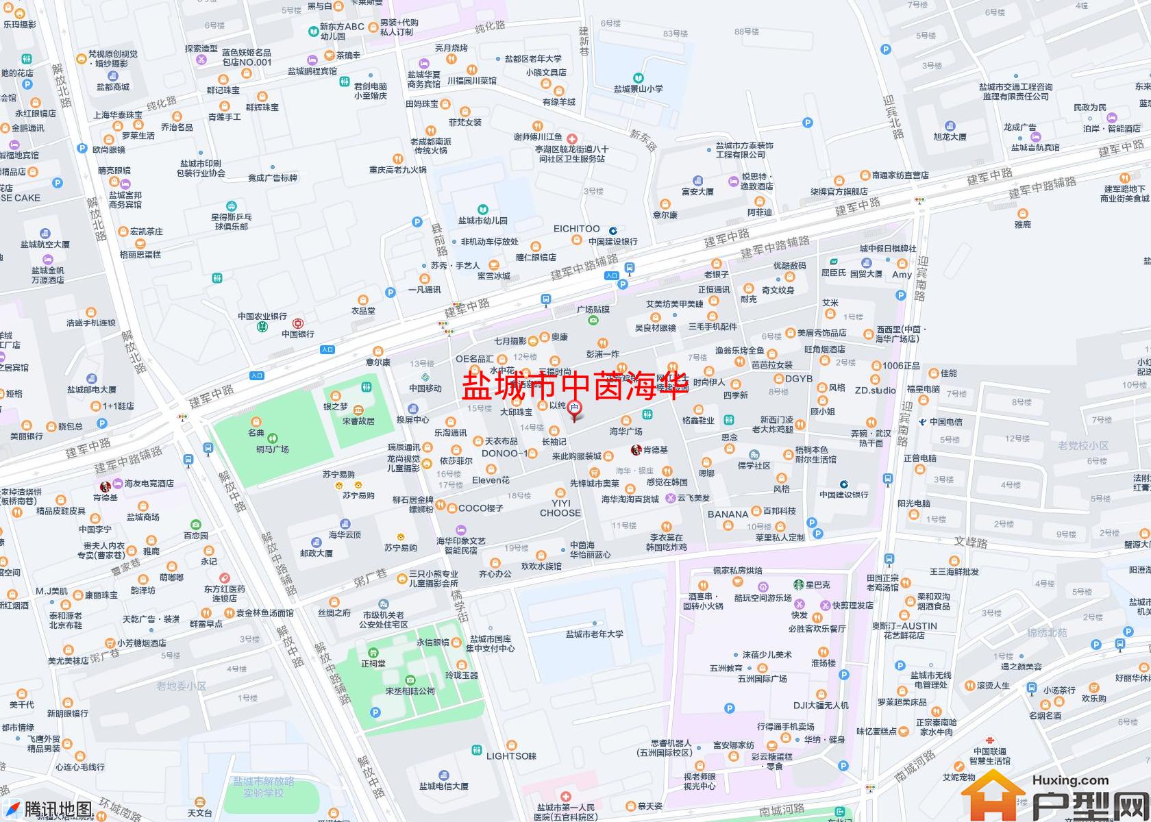 中茵海华小区 - 户型网