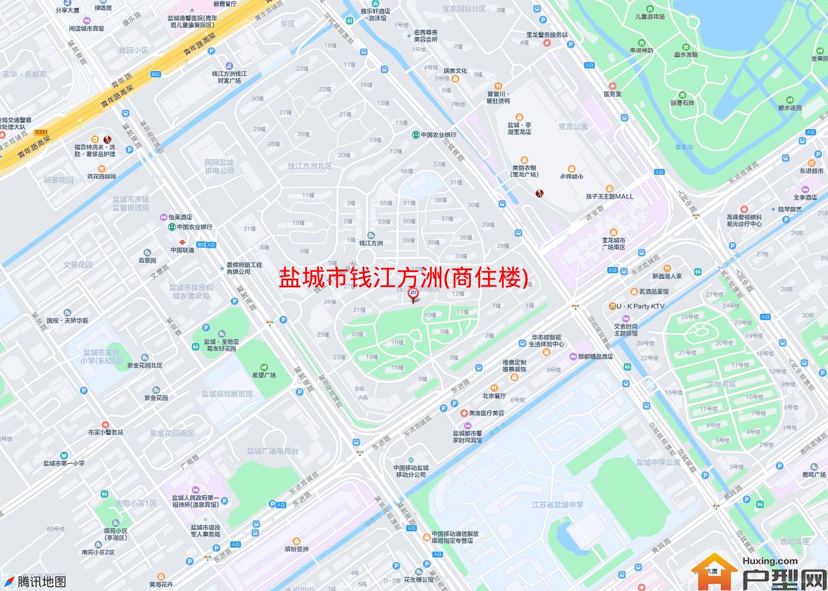 钱江方洲(商住楼)小区 - 户型网