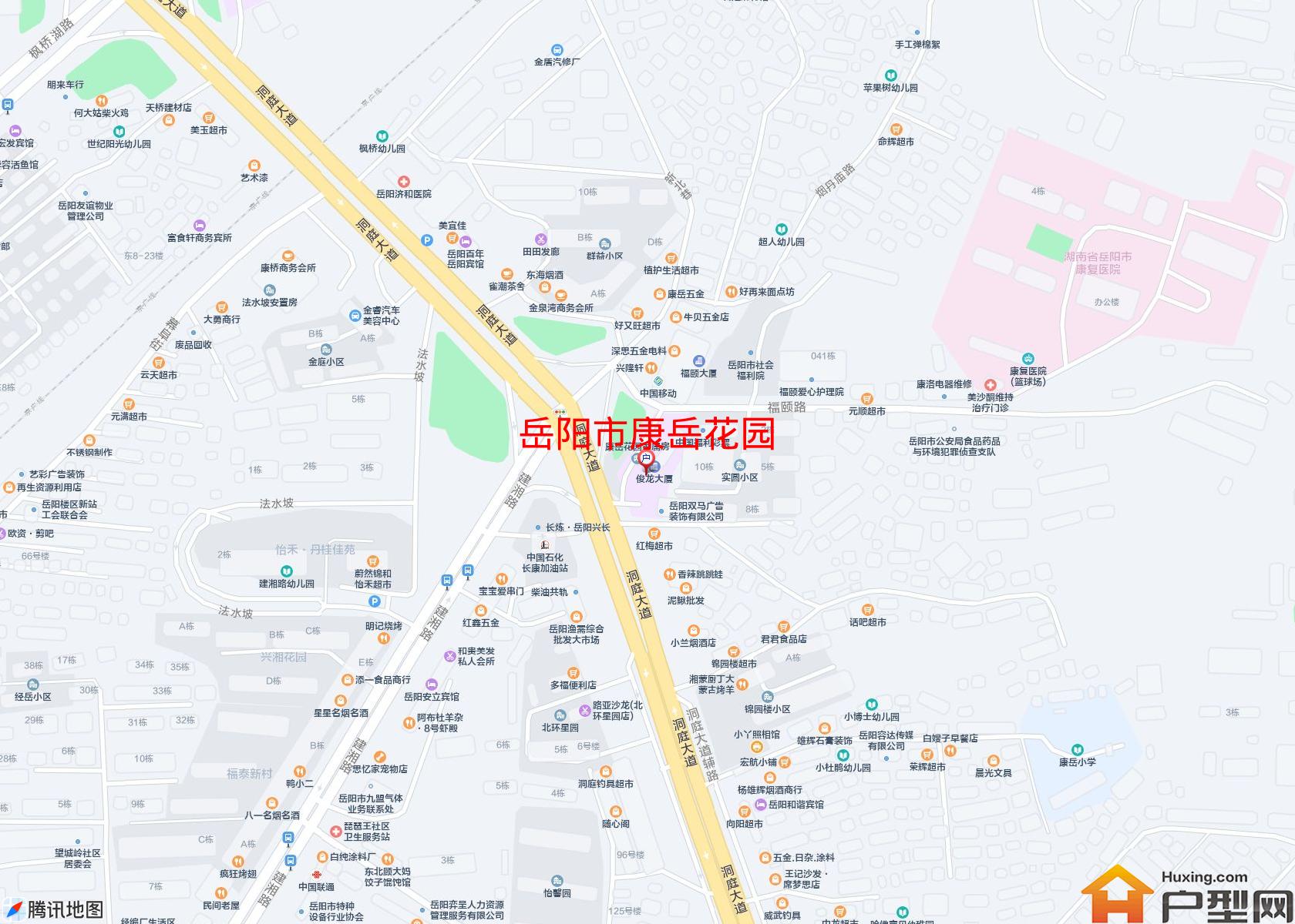 康岳花园小区 - 户型网