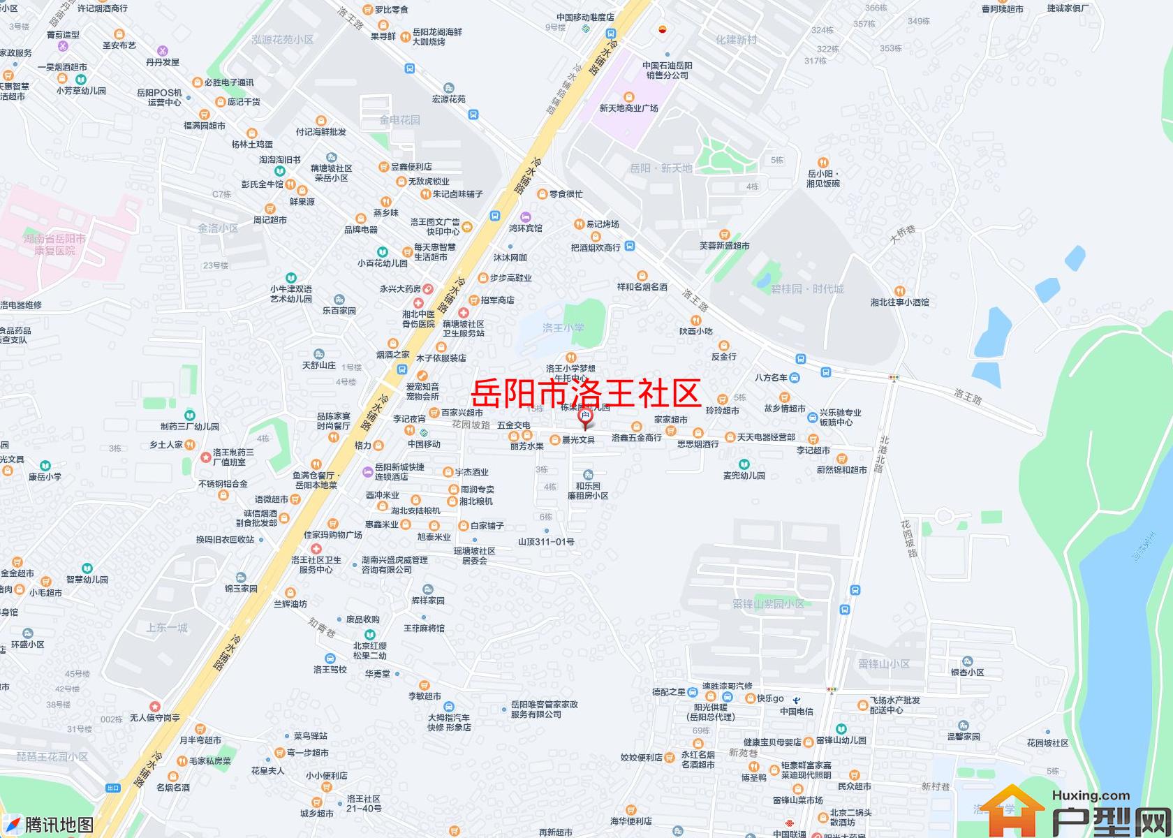 洛王社区小区 - 户型网