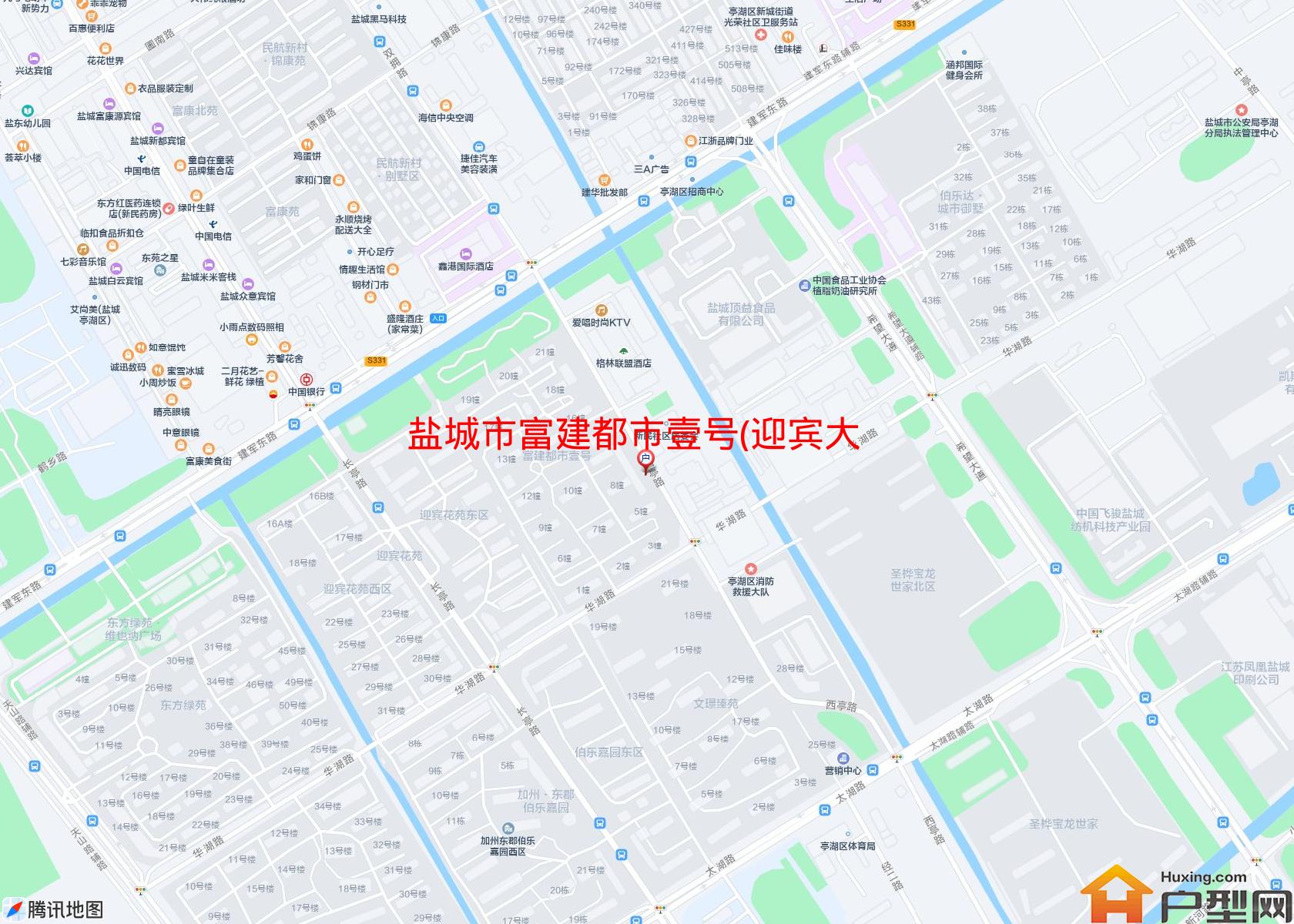 富建都市壹号(迎宾大道)小区 - 户型网