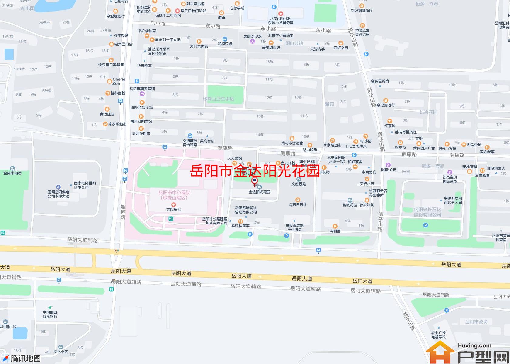 金达阳光花园小区 - 户型网