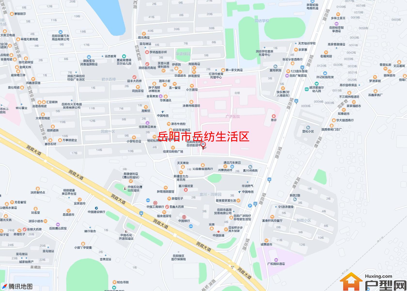 岳纺生活区小区 - 户型网