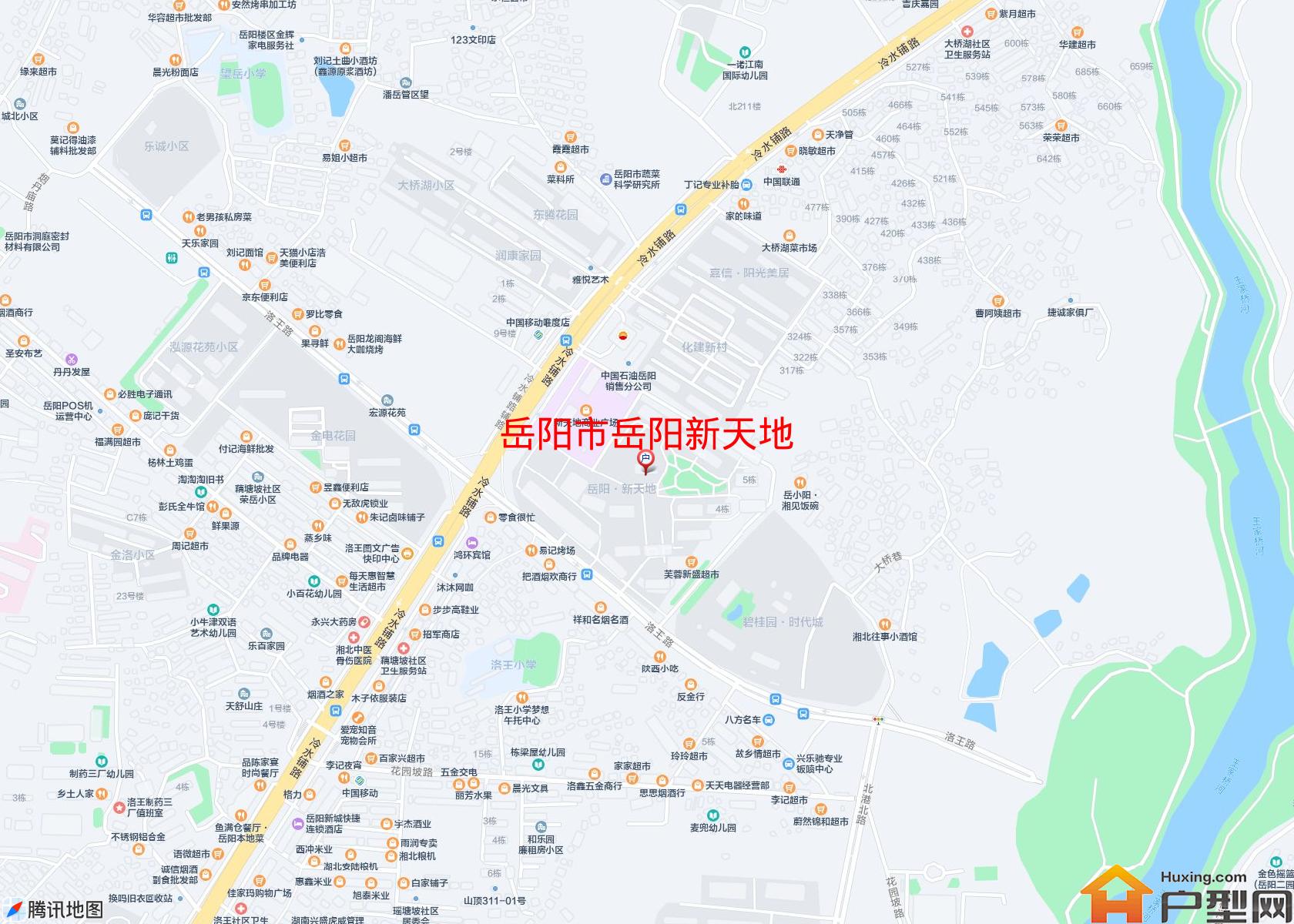 岳阳新天地小区 - 户型网