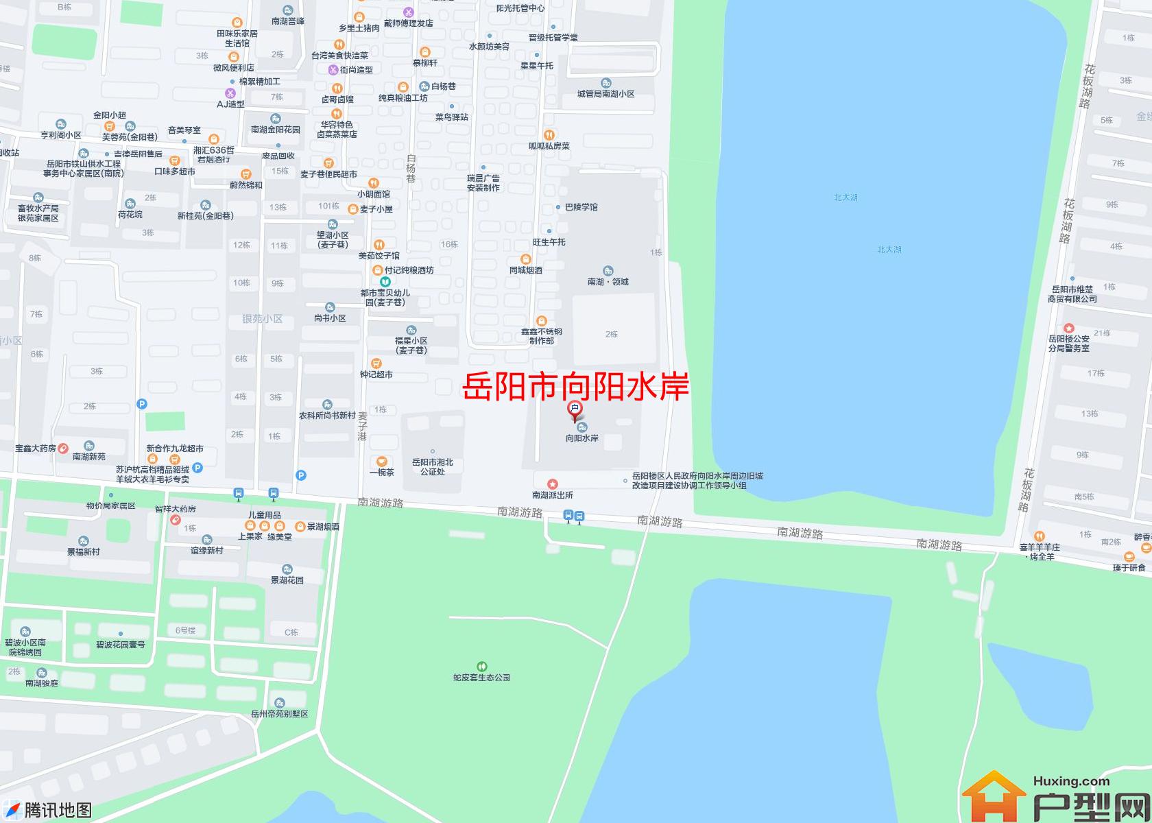 向阳水岸小区 - 户型网