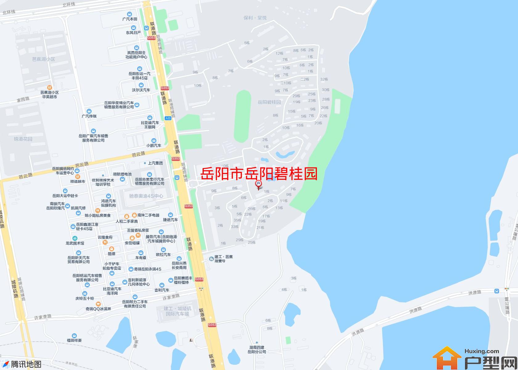 岳阳碧桂园小区 - 户型网