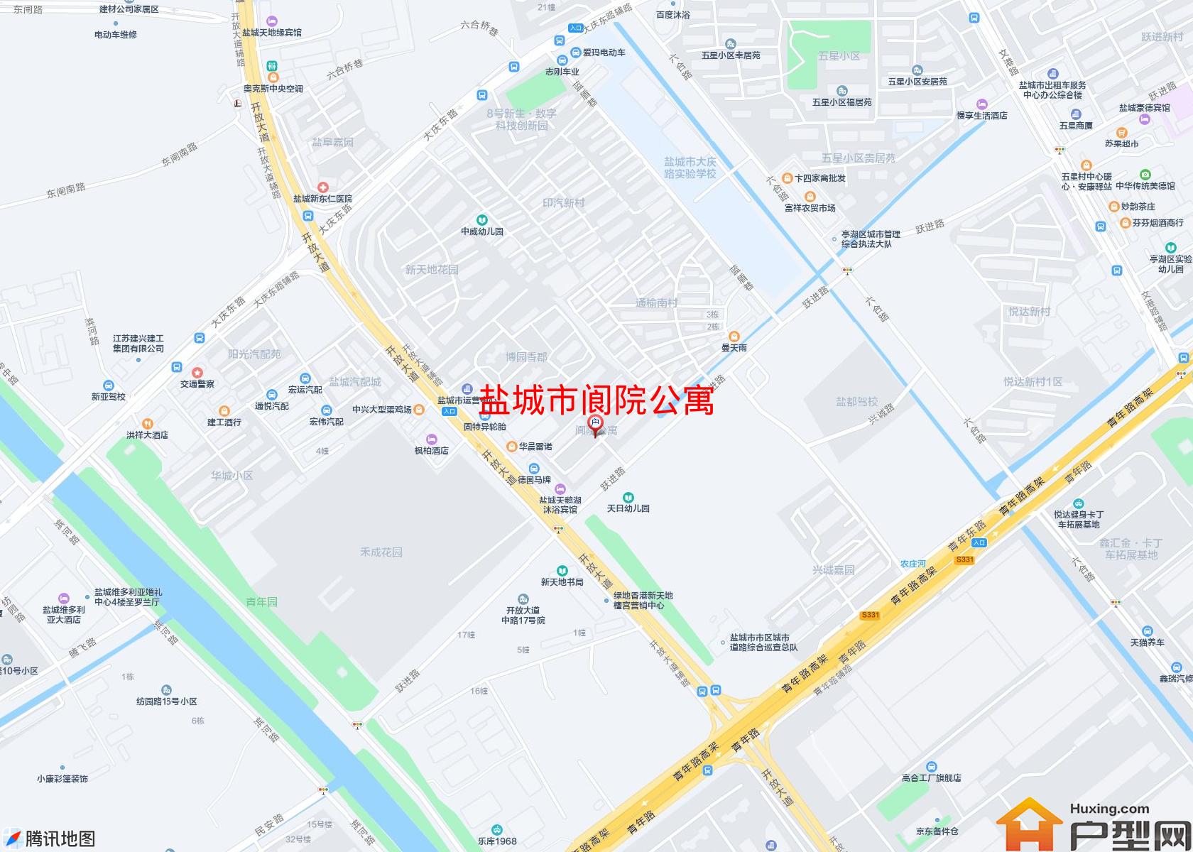 阆院公寓小区 - 户型网