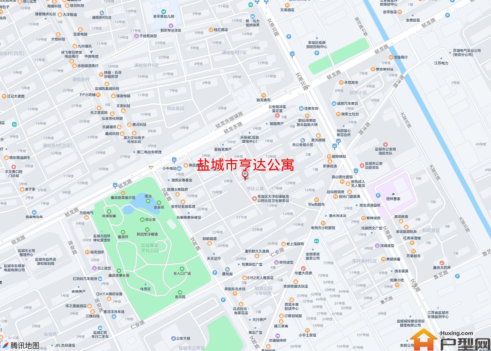 亨达公寓小区 - 户型网