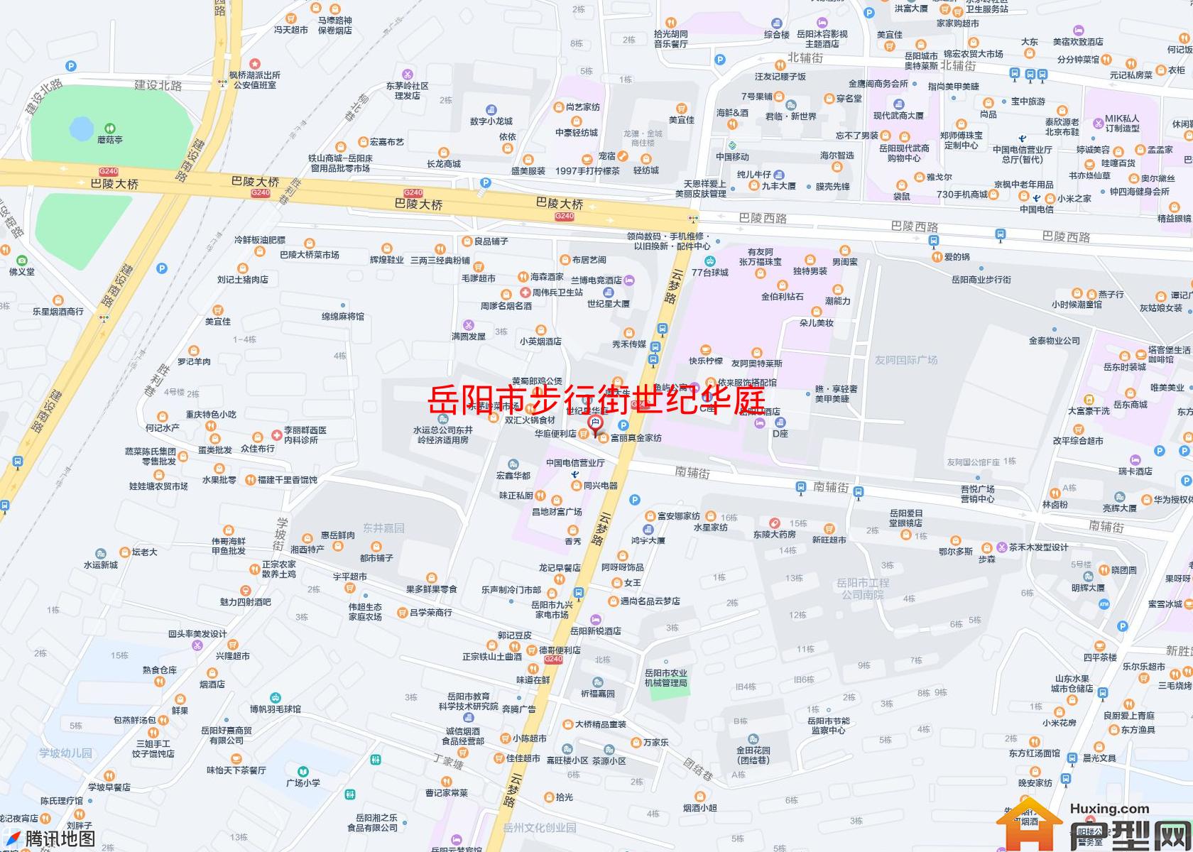 步行街世纪华庭小区 - 户型网