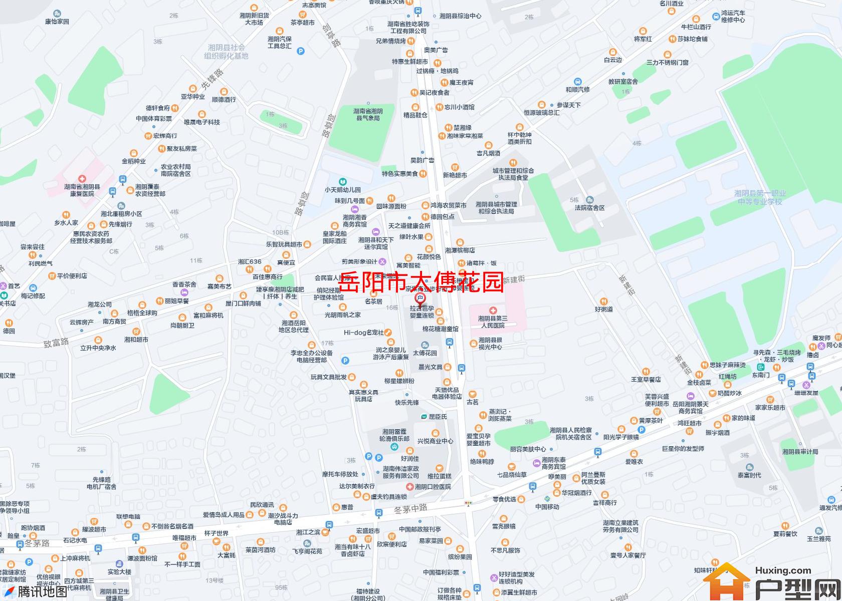 太傅花园小区 - 户型网