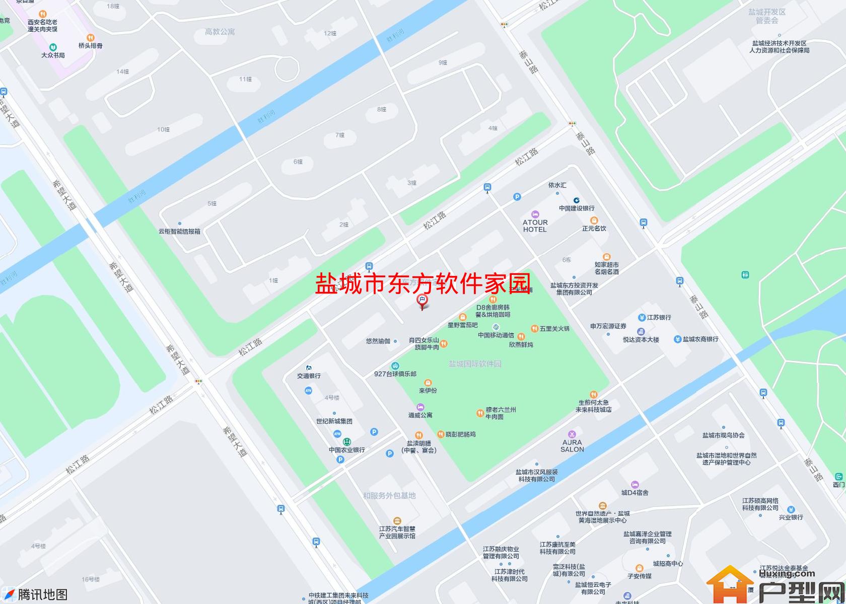 东方软件家园小区 - 户型网