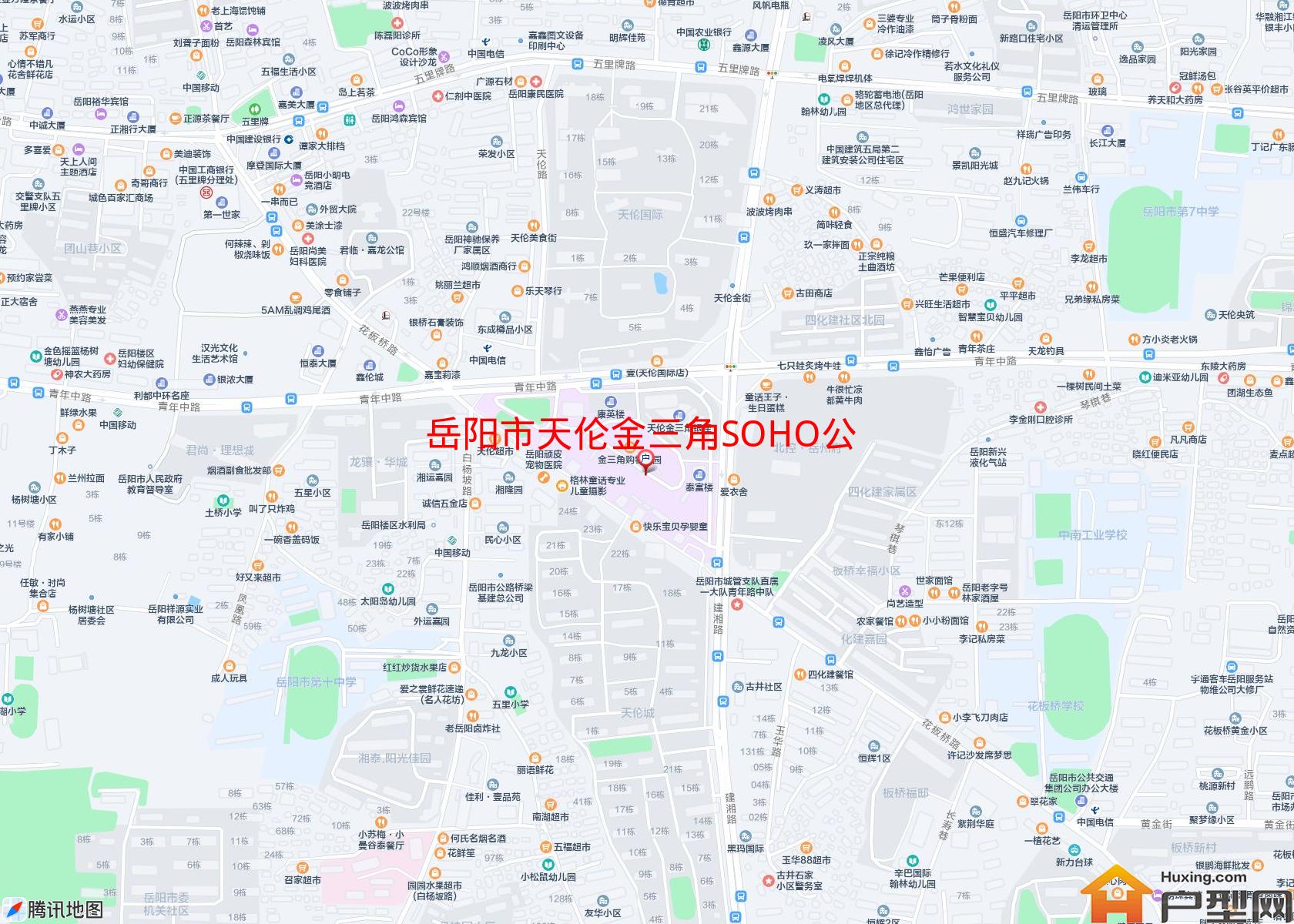 天伦金三角SOHO公寓小区 - 户型网