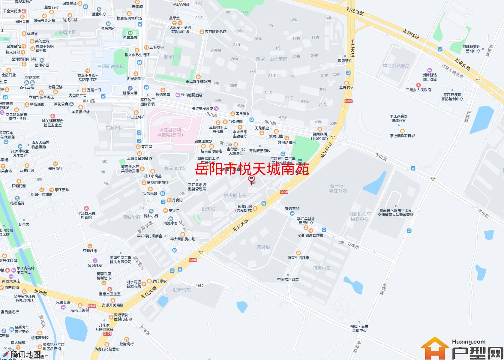悦天城南苑小区 - 户型网