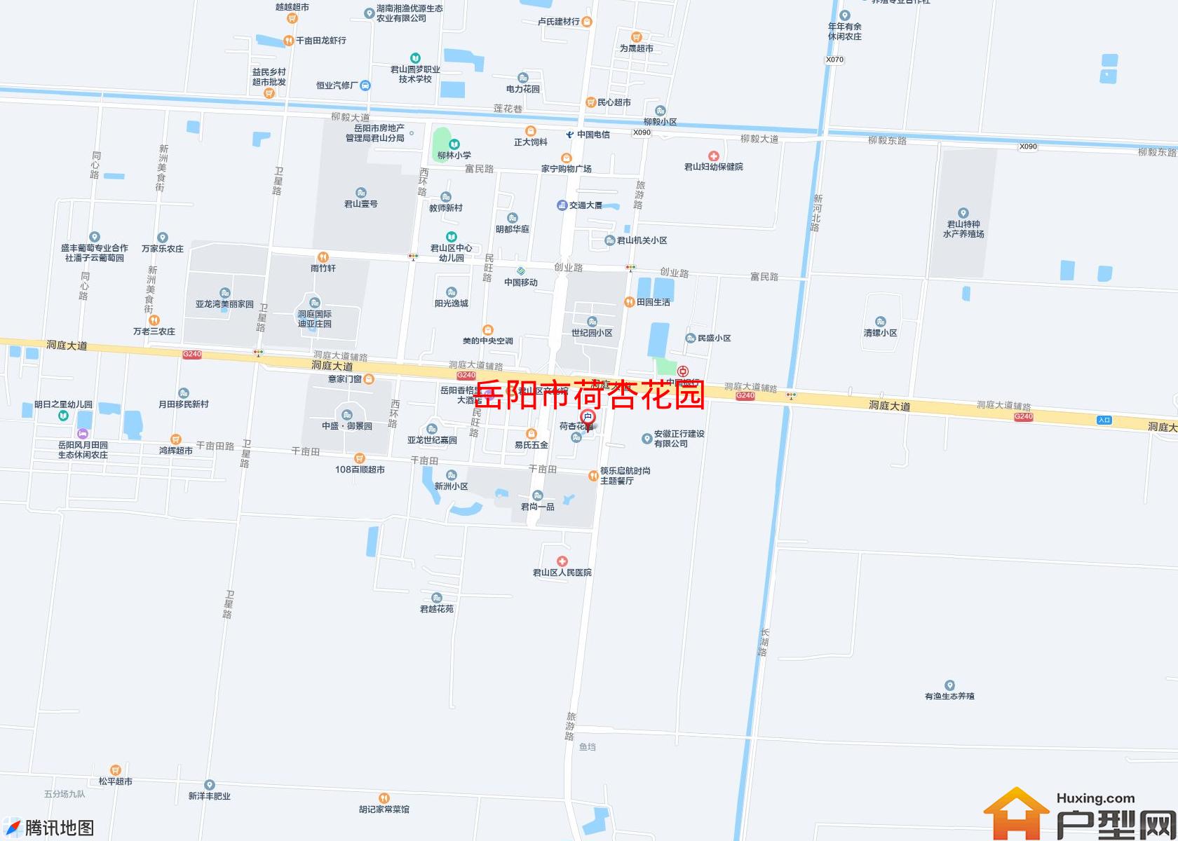 荷杏花园小区 - 户型网