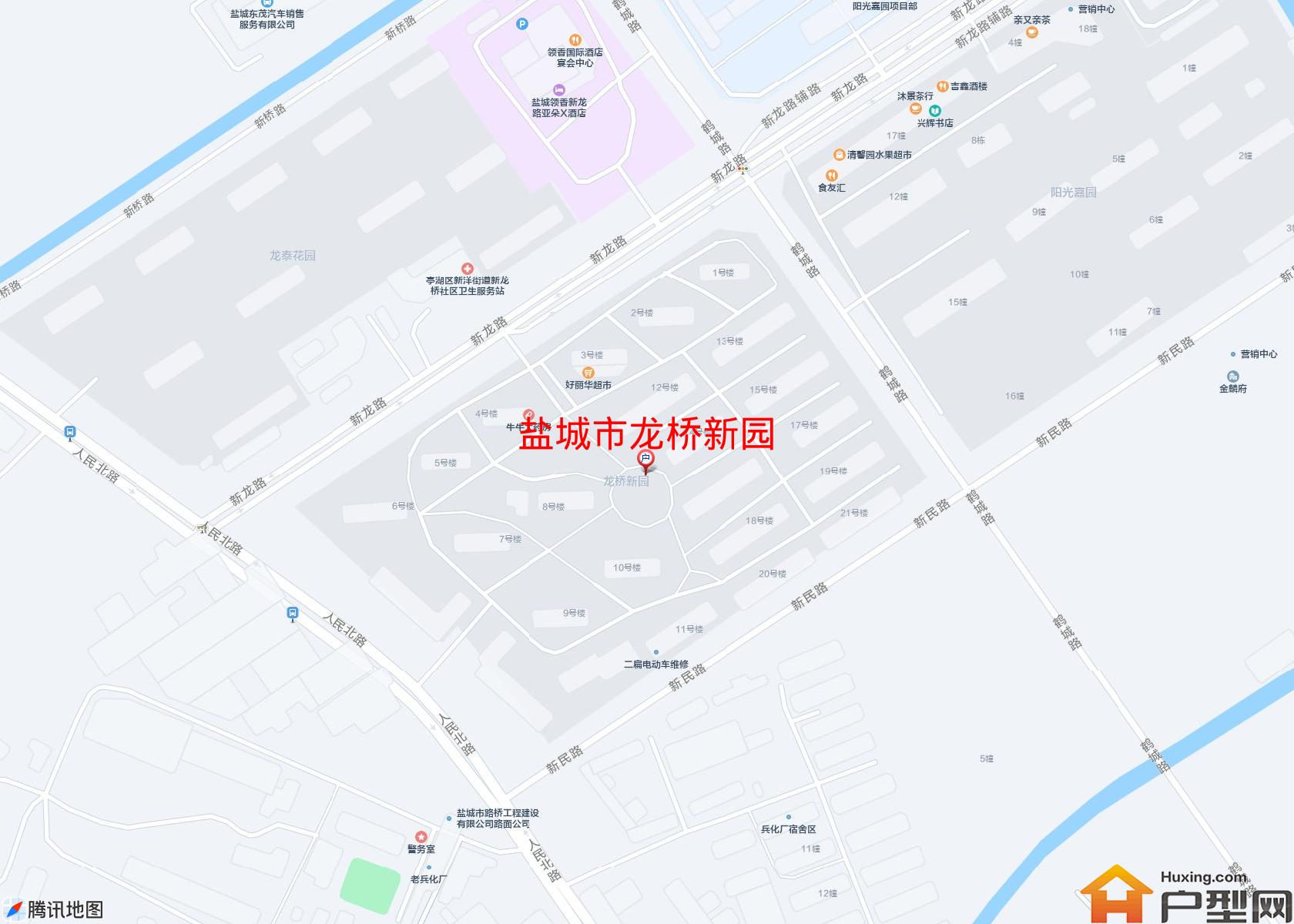 龙桥新园小区 - 户型网