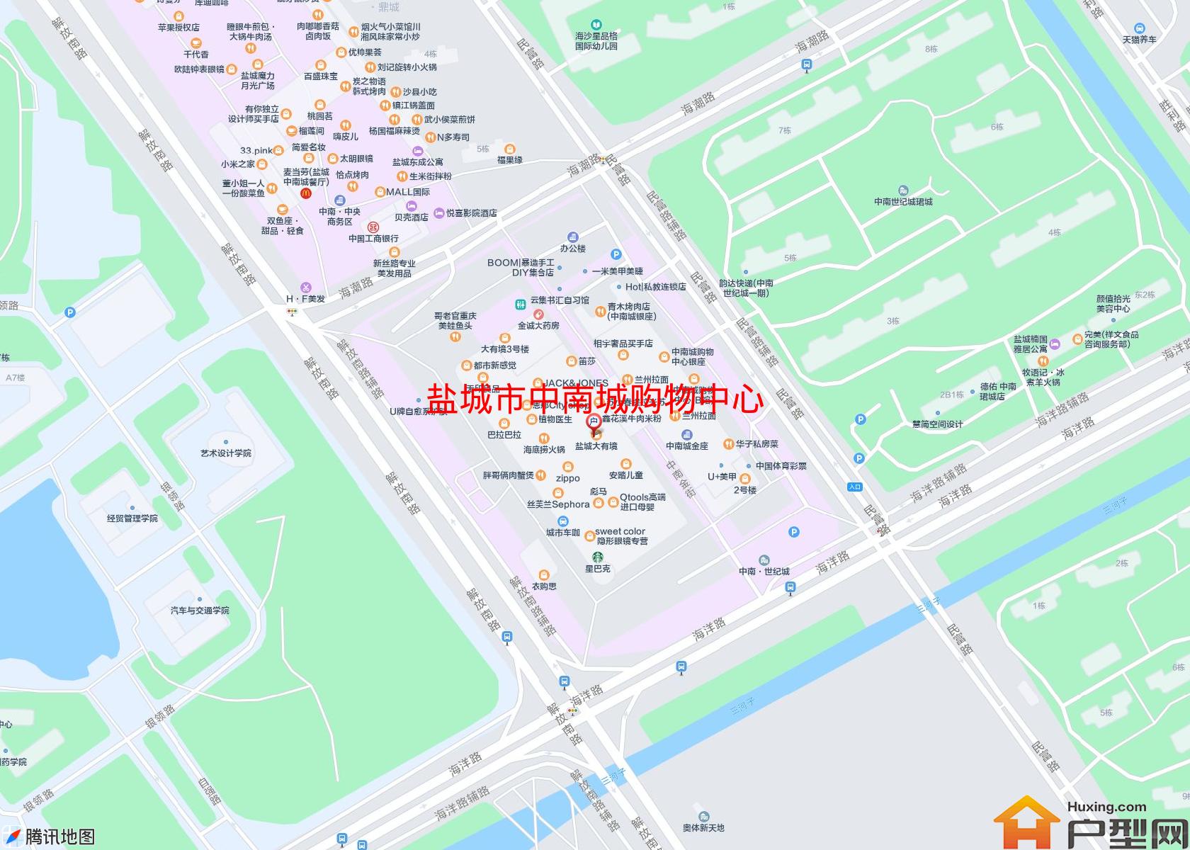 中南城购物中心小区 - 户型网
