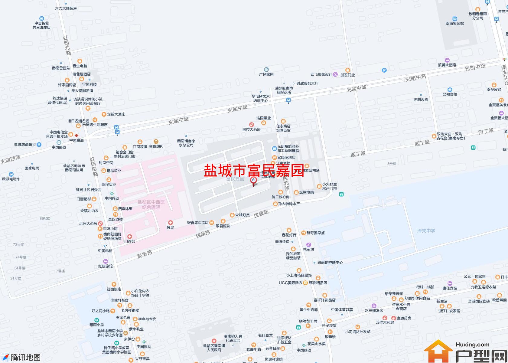 富民嘉园小区 - 户型网