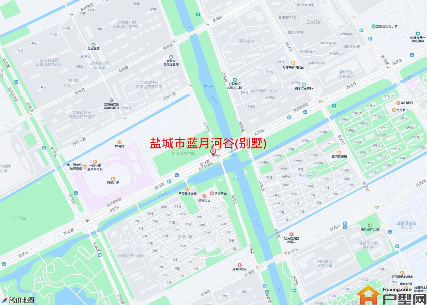 蓝月河谷(别墅)小区 - 户型网