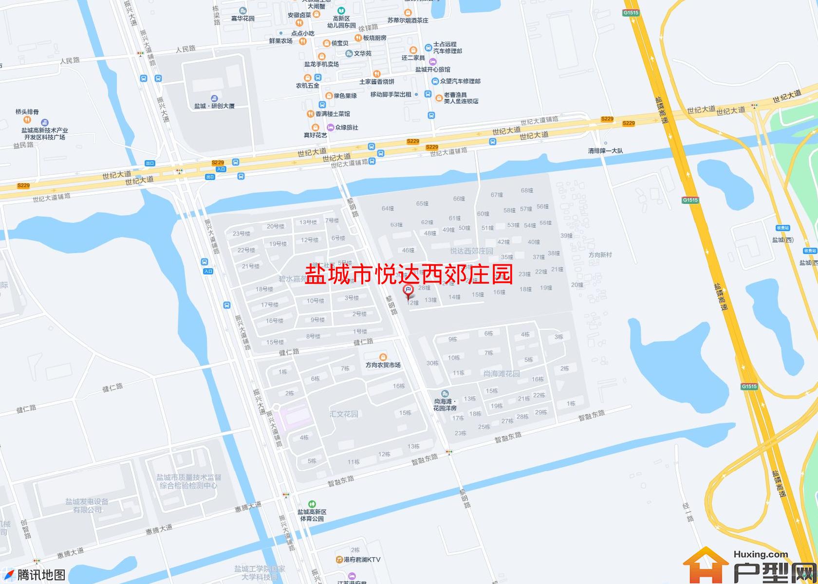 悦达西郊庄园小区 - 户型网