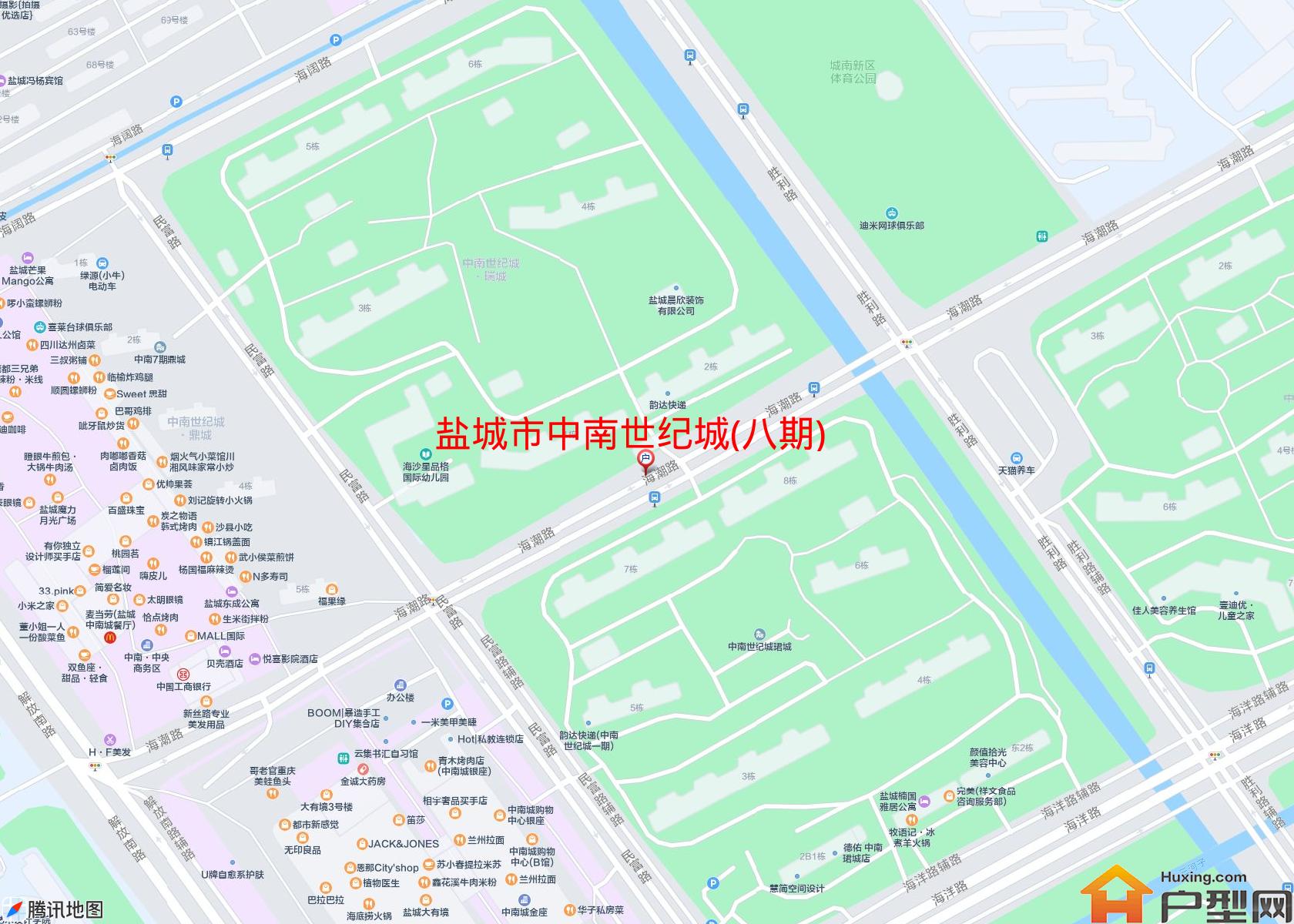 中南世纪城(八期)小区 - 户型网