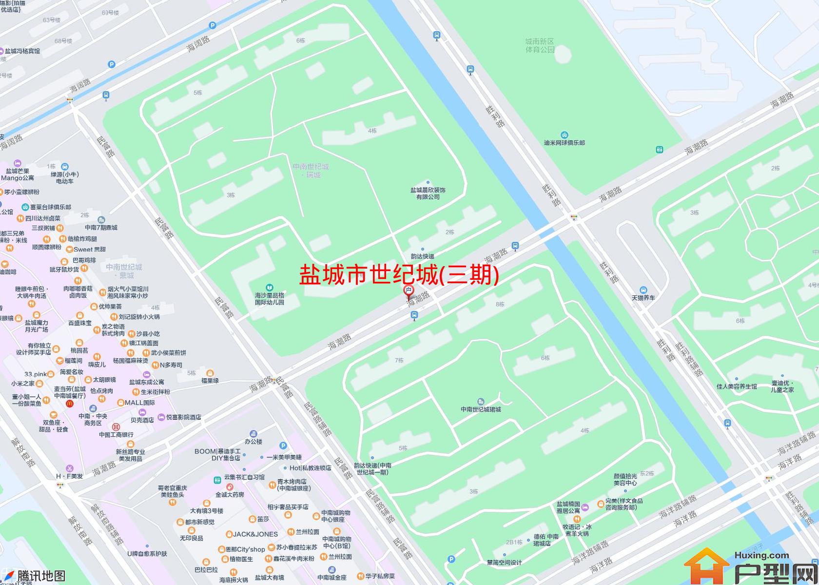 世纪城(三期)小区 - 户型网