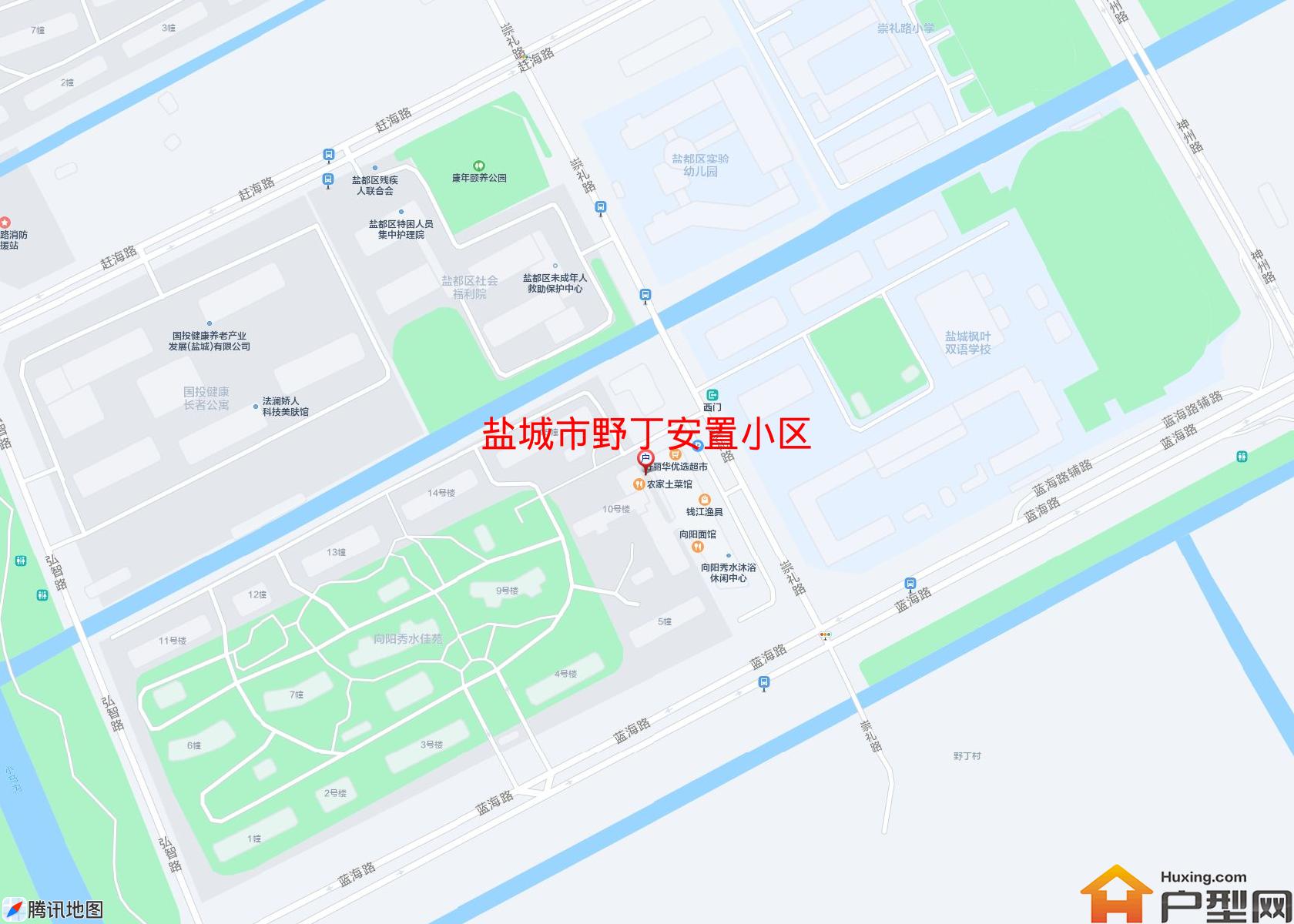 野丁安置小区小区 - 户型网
