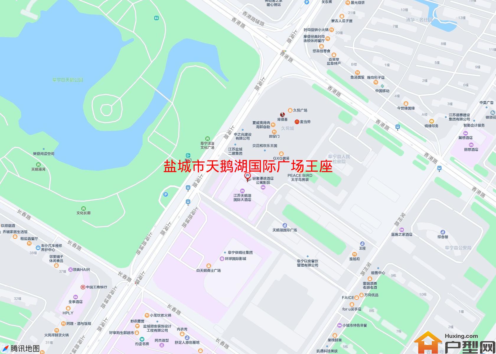 天鹅湖国际广场王座小区 - 户型网