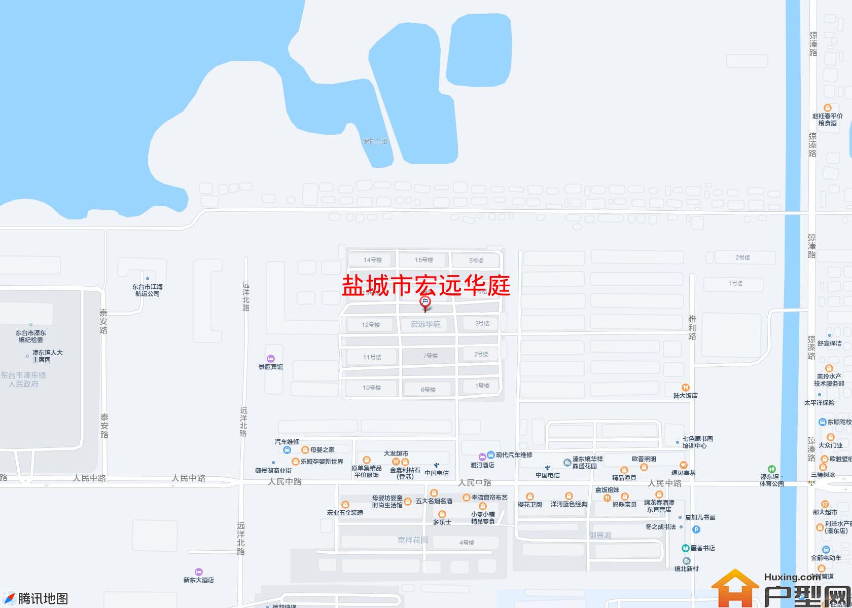 宏远华庭小区 - 户型网